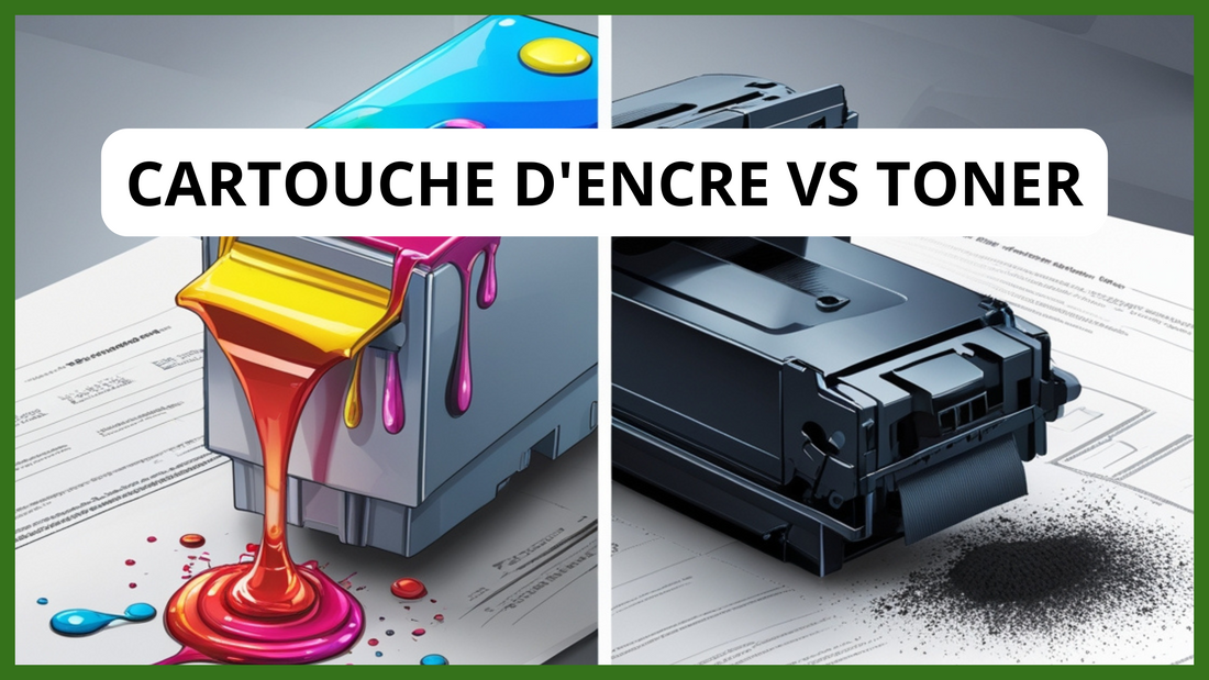 Cartouche d'encre vs toner