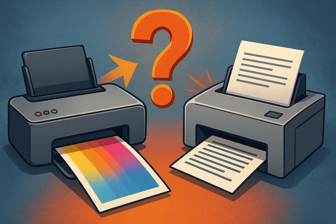 Imprimante laser ou jet d’encre