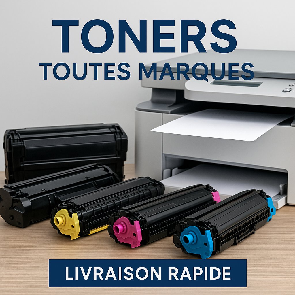 Toners imprimante toutes marques – HP, Canon, Brother, Epson – Livraison rapide