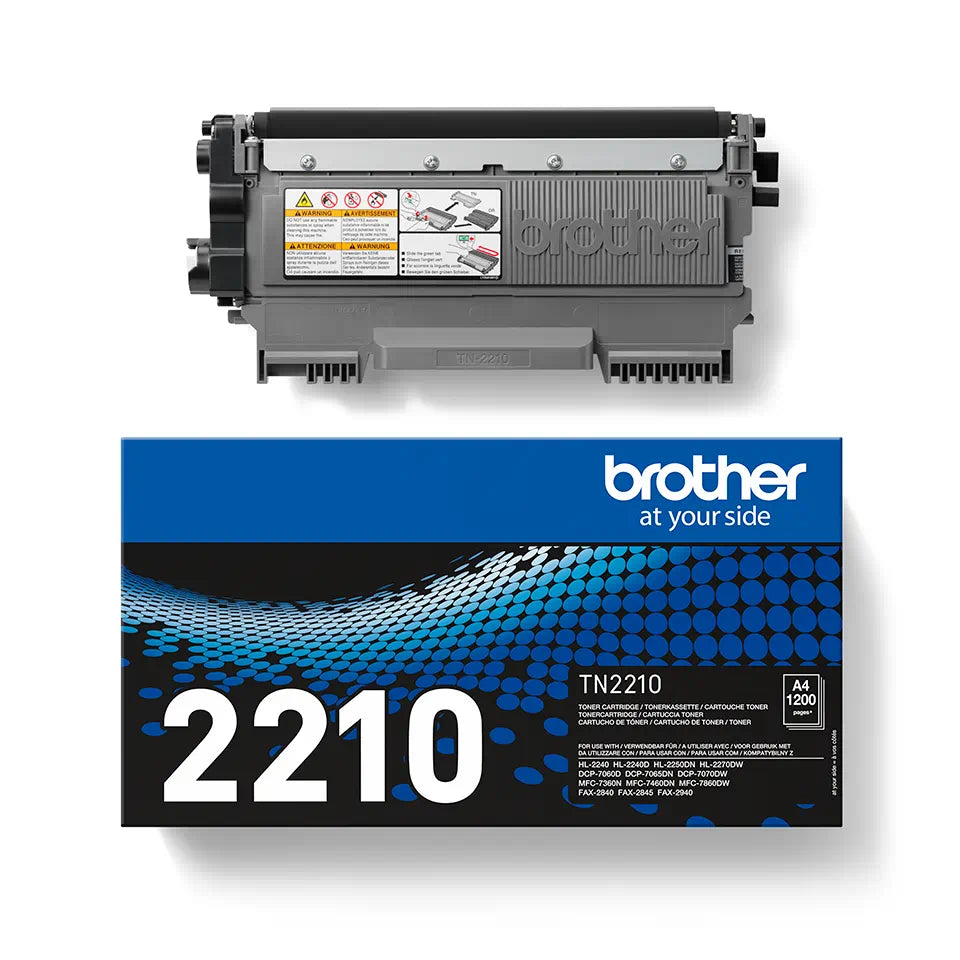 Brother TN 2210 Noir - Toner d'encre original
