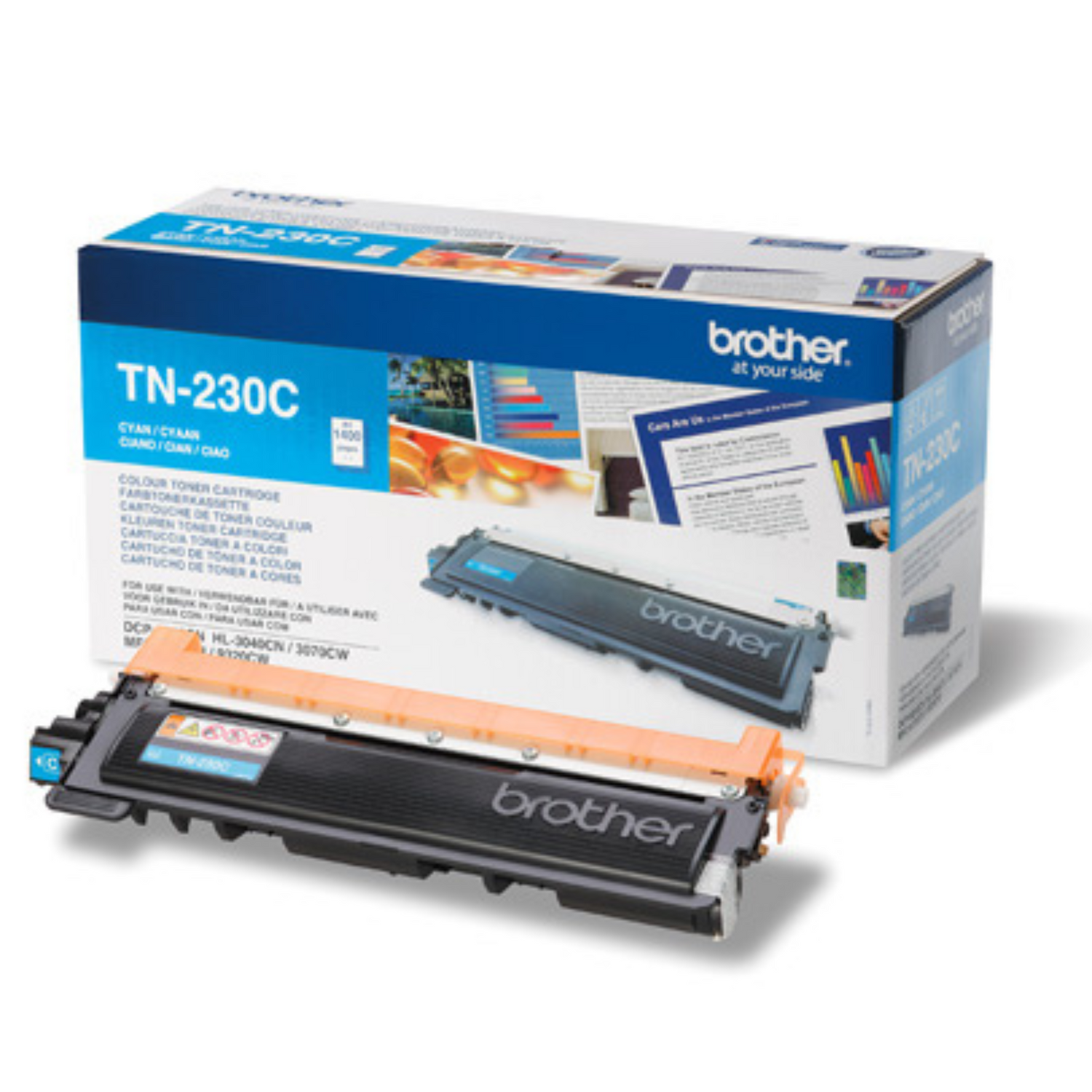Brother TN 230 Cyan - Toner d'encre original