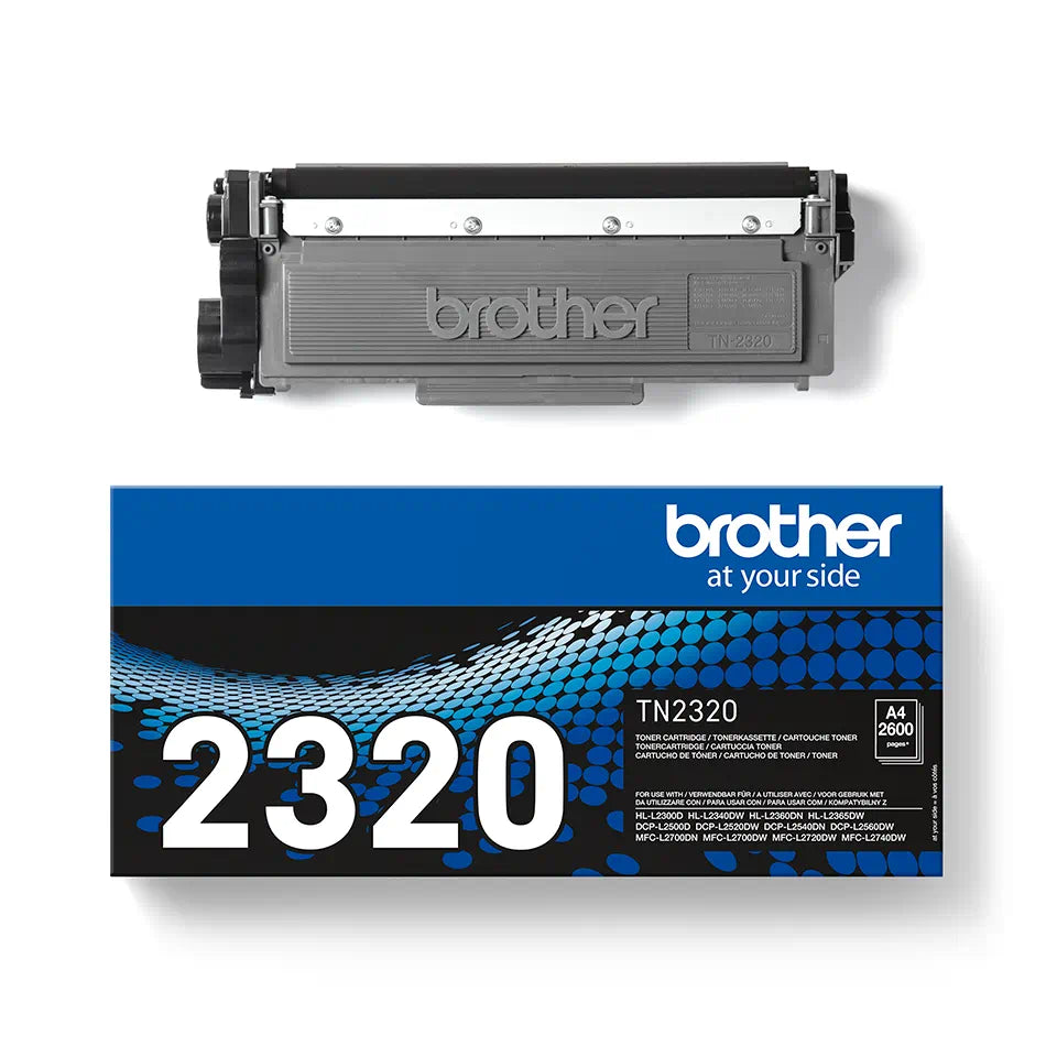 Brother TN 2320 Noir - Toner d'encre original