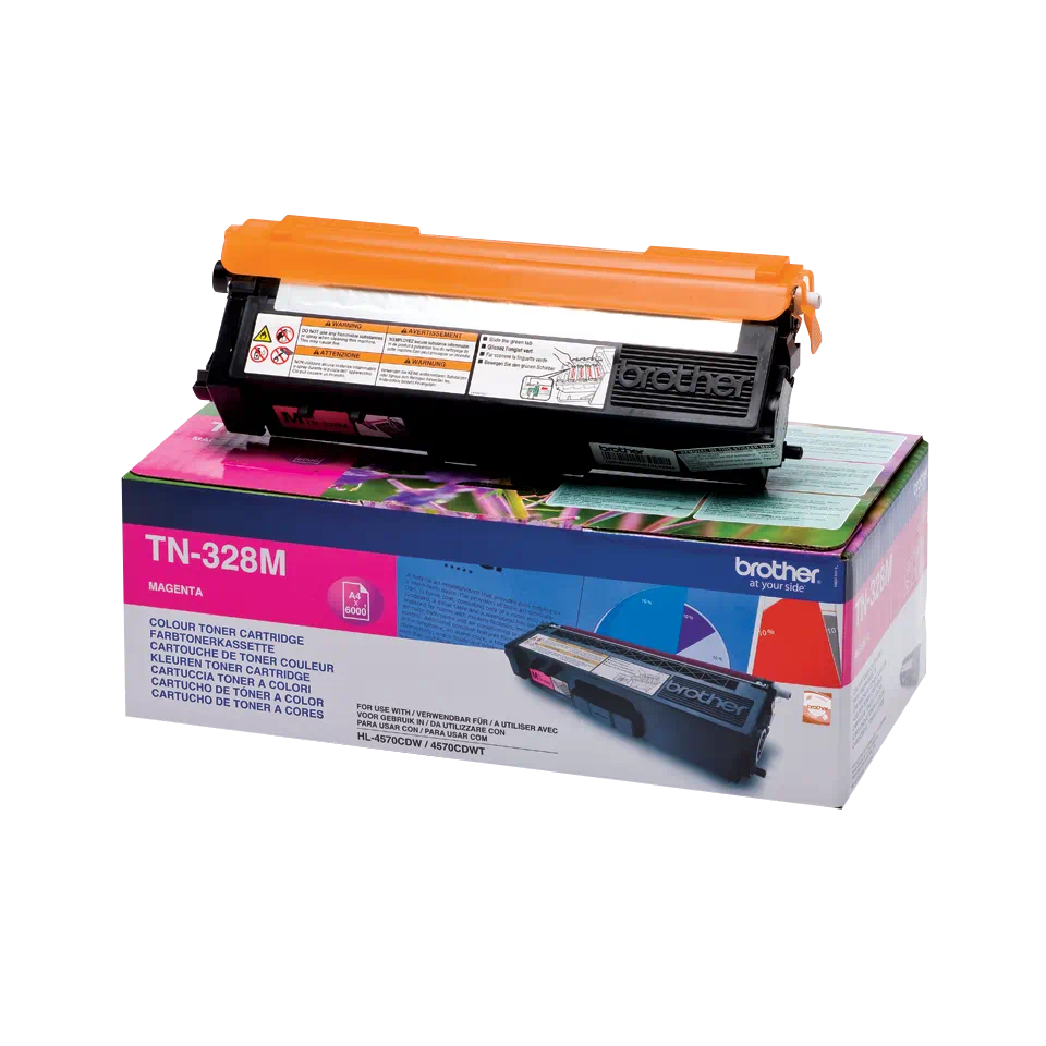 Brother TN 328 Magenta - Toner d'encre original