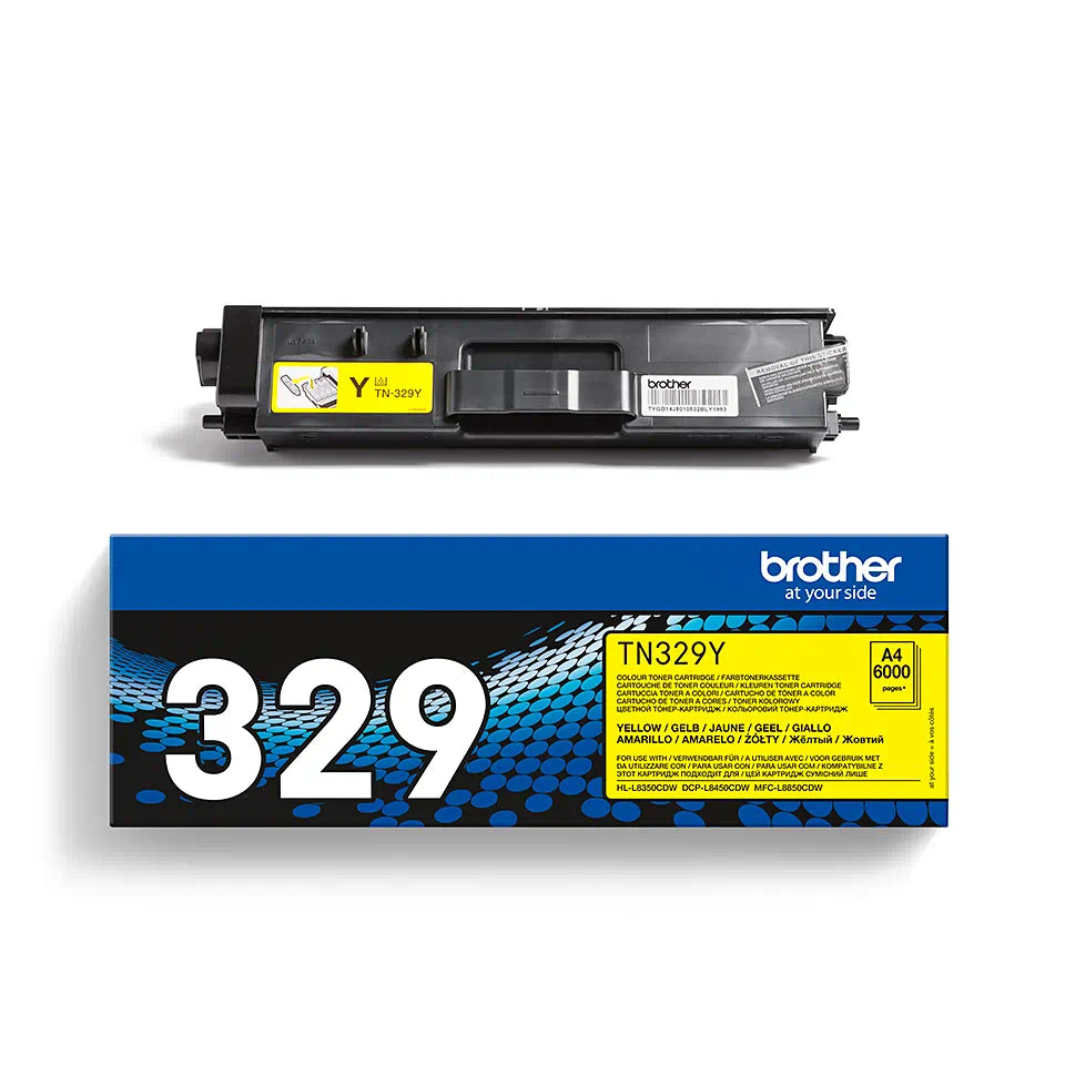 Brother TN 329 Jaune - Toner d'encre original