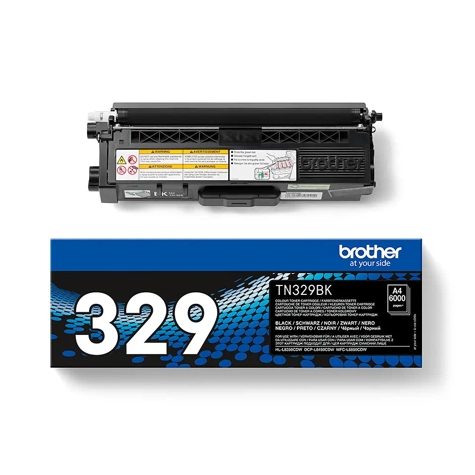 Brother TN 329 Noir - Toner d'encre original