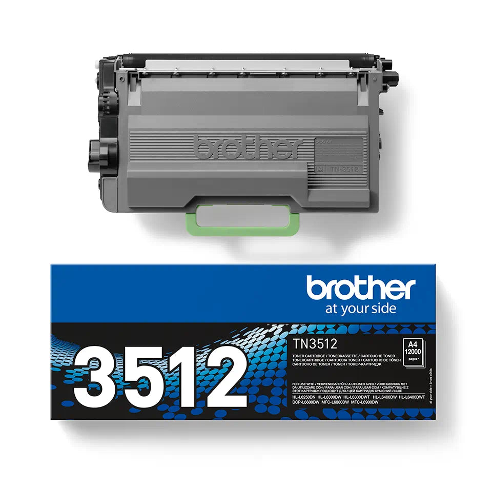 Brother TN 3512 Noir - Toner d'encre original