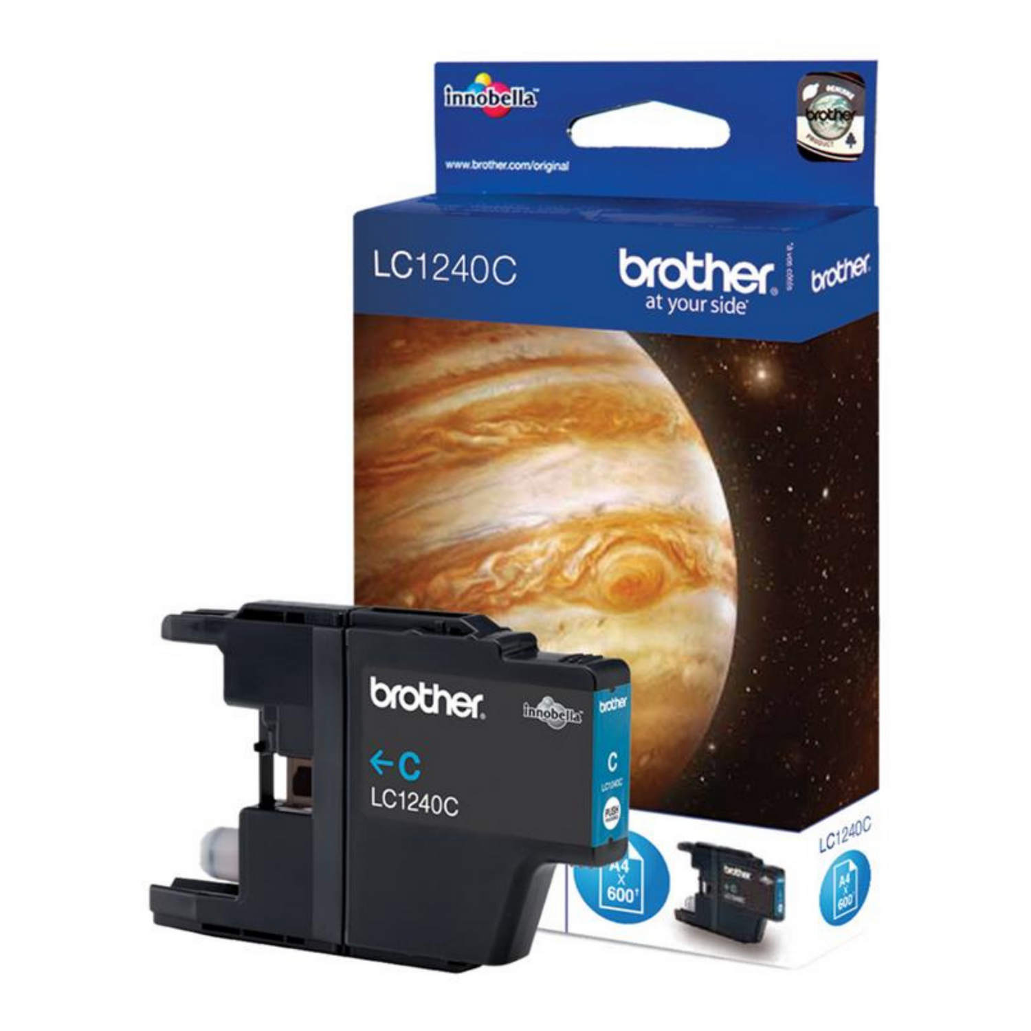 Brother LC 1240 Cyan - Cartouche d'encre original