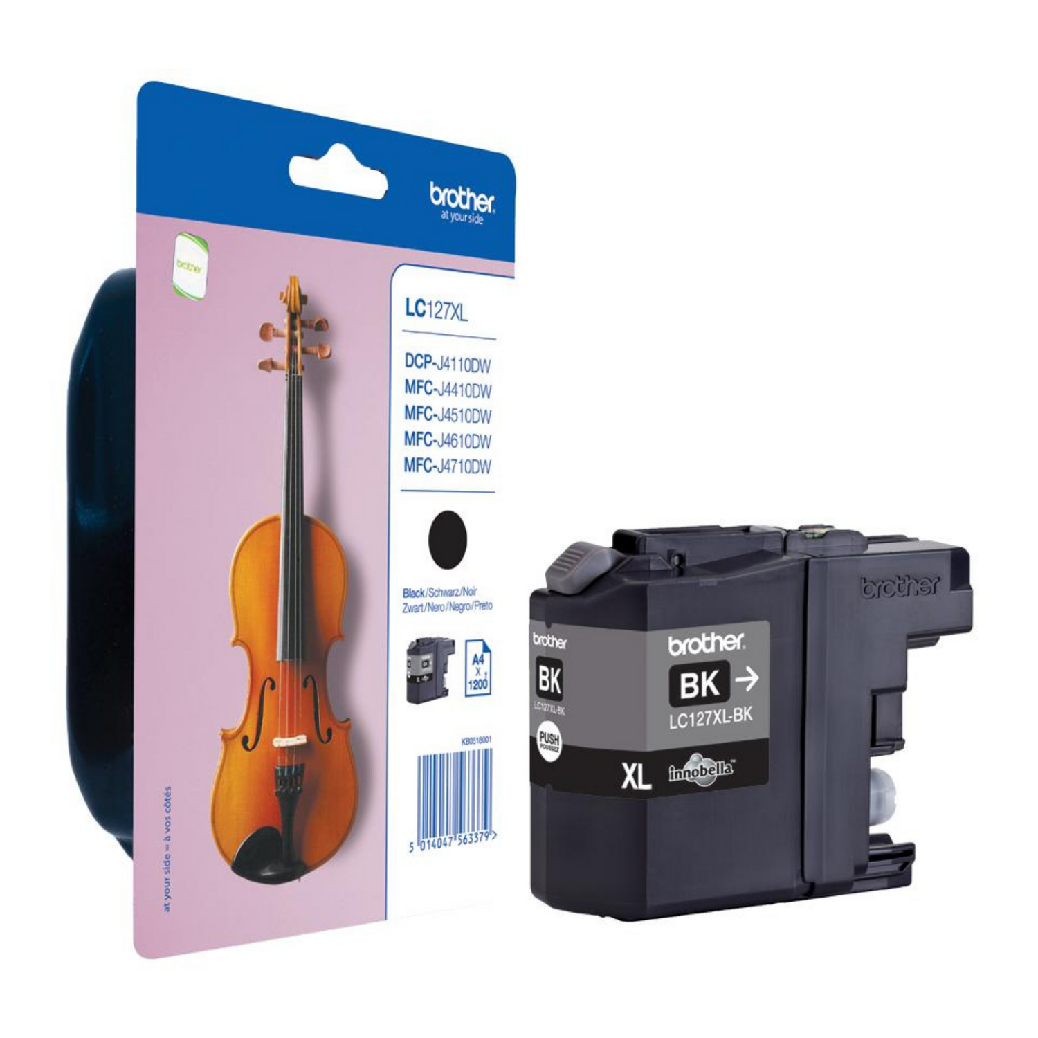 Brother LC 127 XL Noir - Cartouche d'encre original
