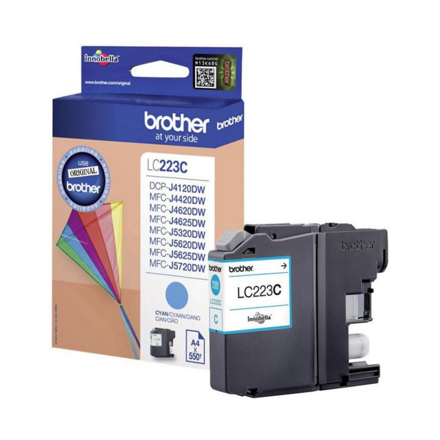 Brother LC 223 Cyan - Cartouche d'encre original