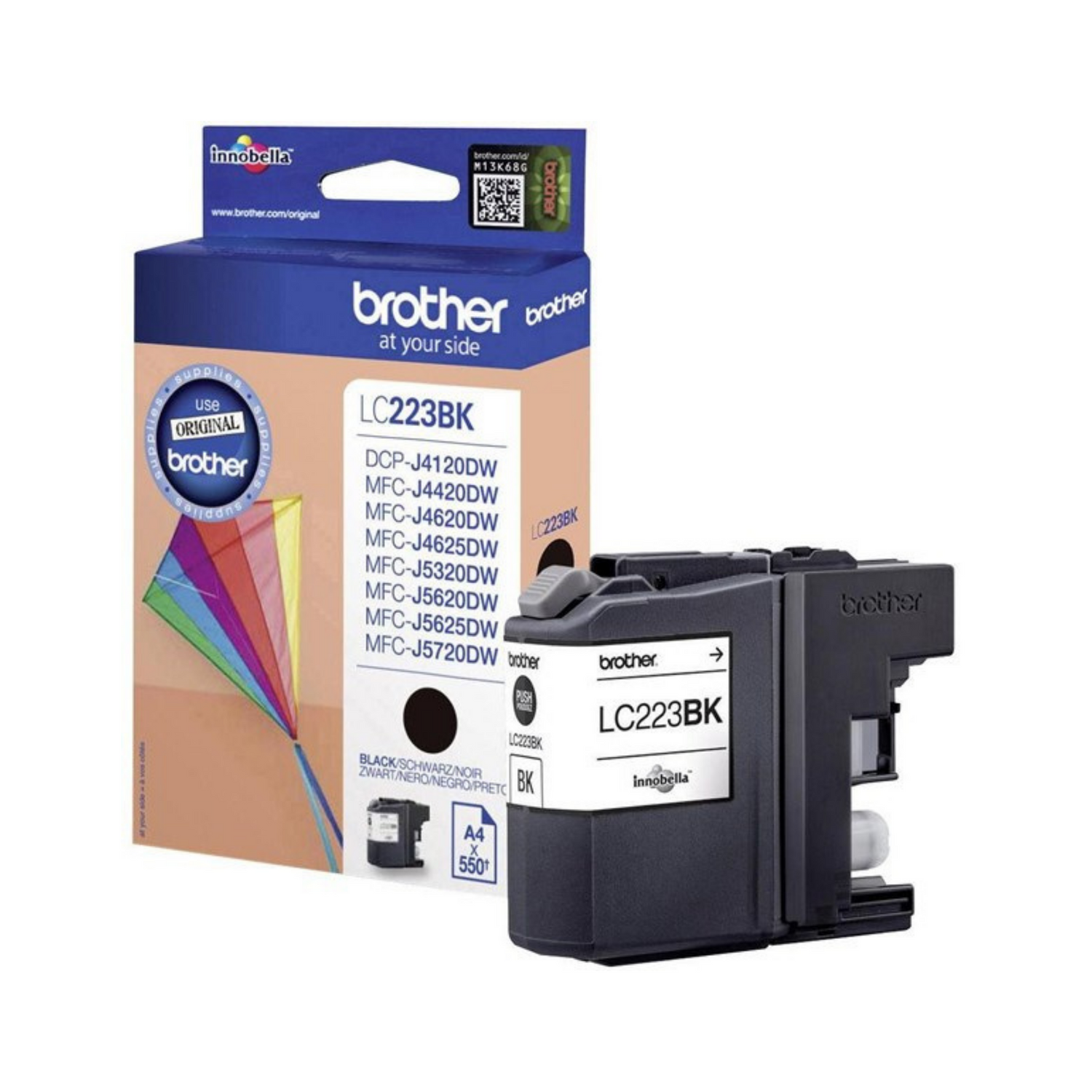 Brother LC 223 Noir - Cartouche d'encre originale