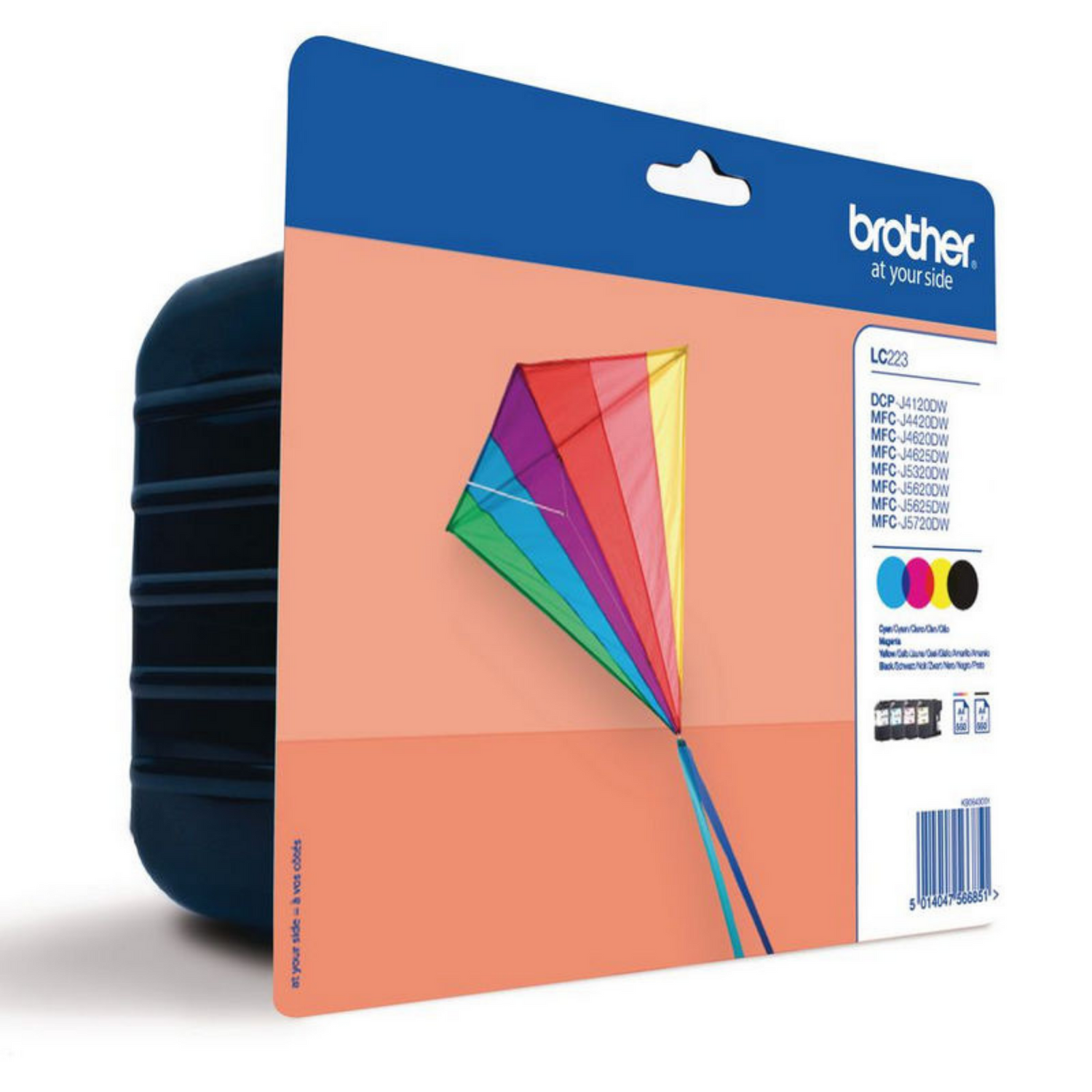 Brother LC 223 Pack Noir + Couleur - Cartouche d'encre original