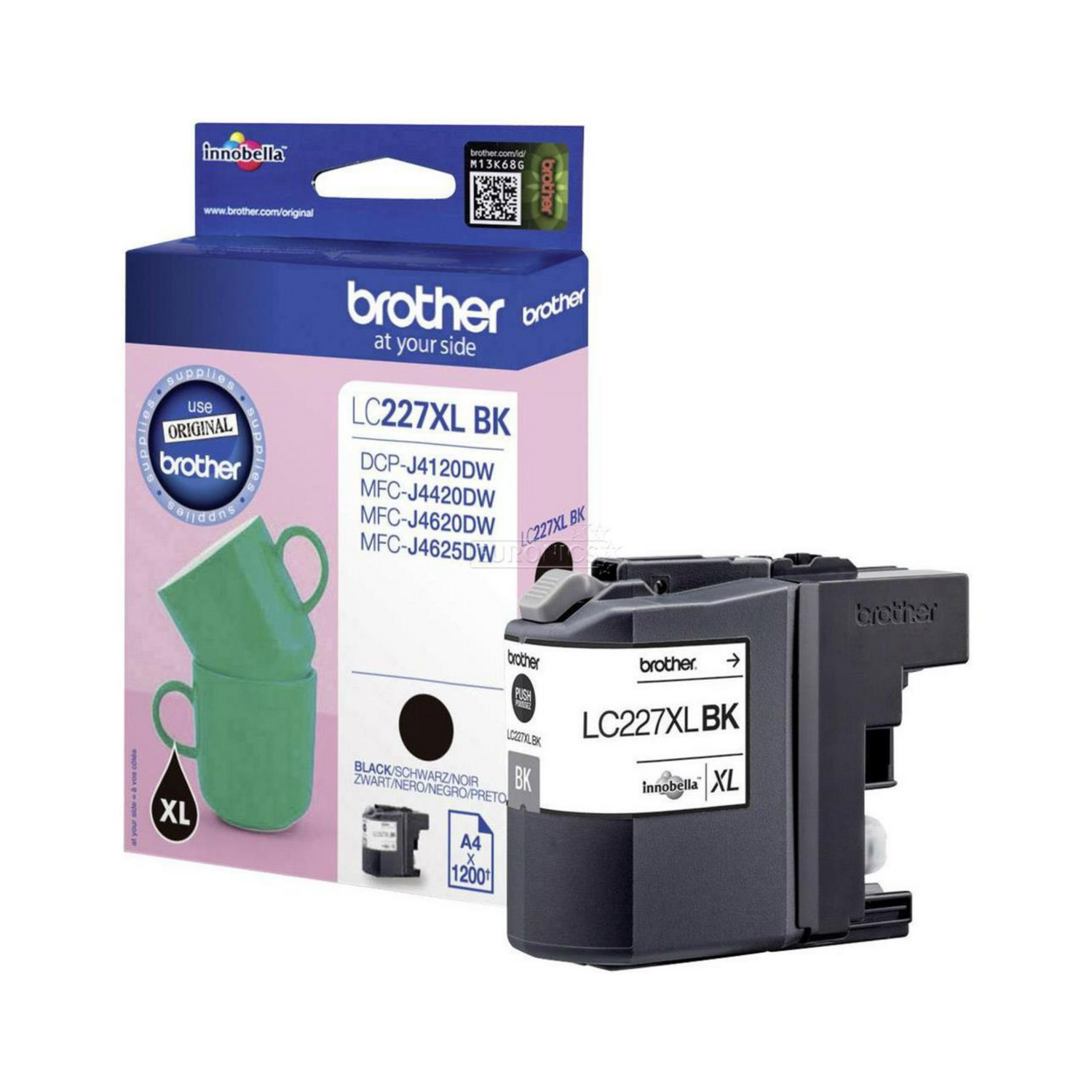 Brother LC 227 XL Noir - Cartouche d'encre originale
