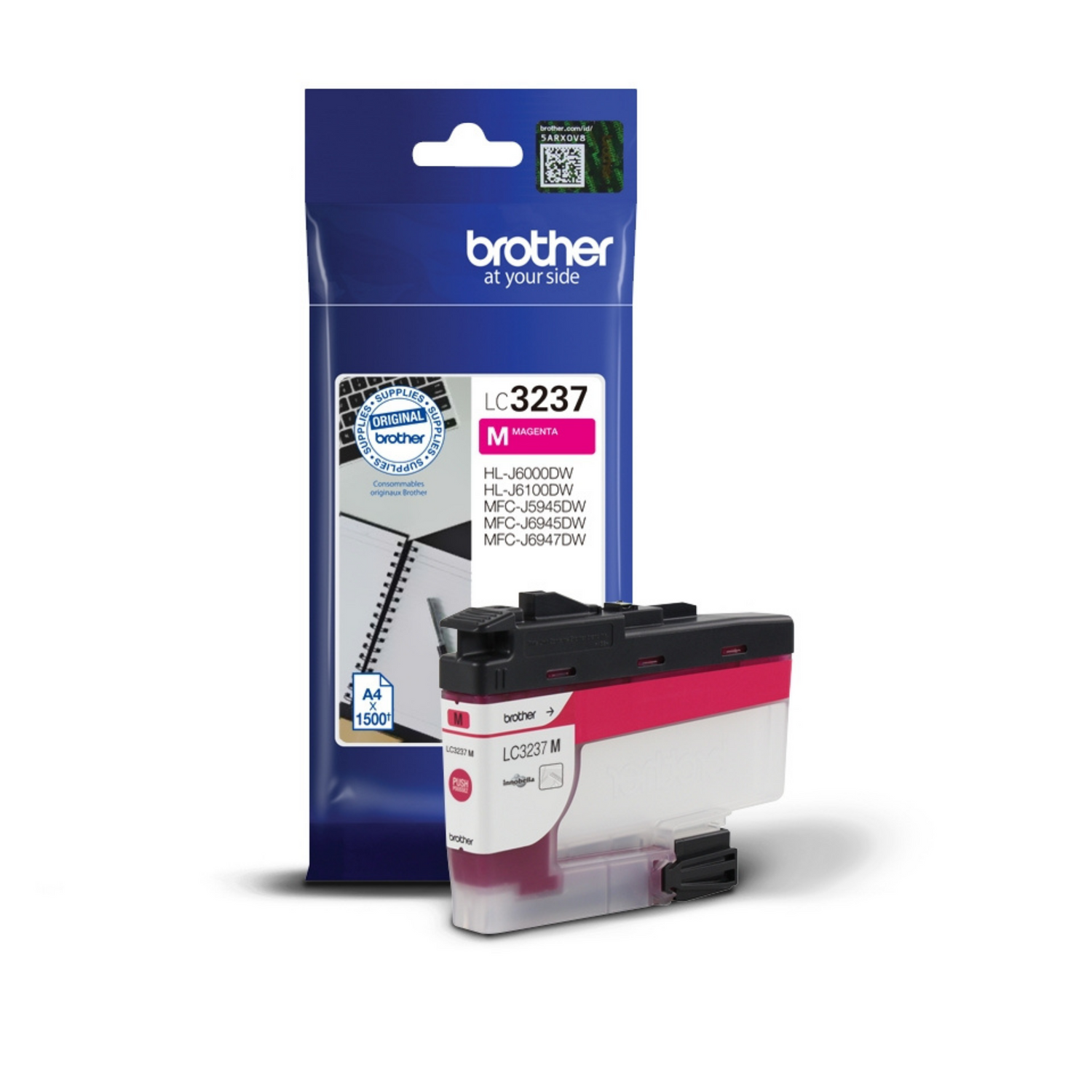 Brother LC 3237 Magenta - Cartouche d'encre original