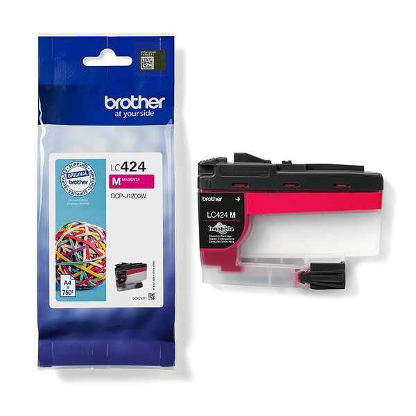 Brother LC 424 Magenta - Cartouche d'encre original