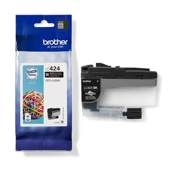Brother LC 424 Noir - Cartouche d'encre original