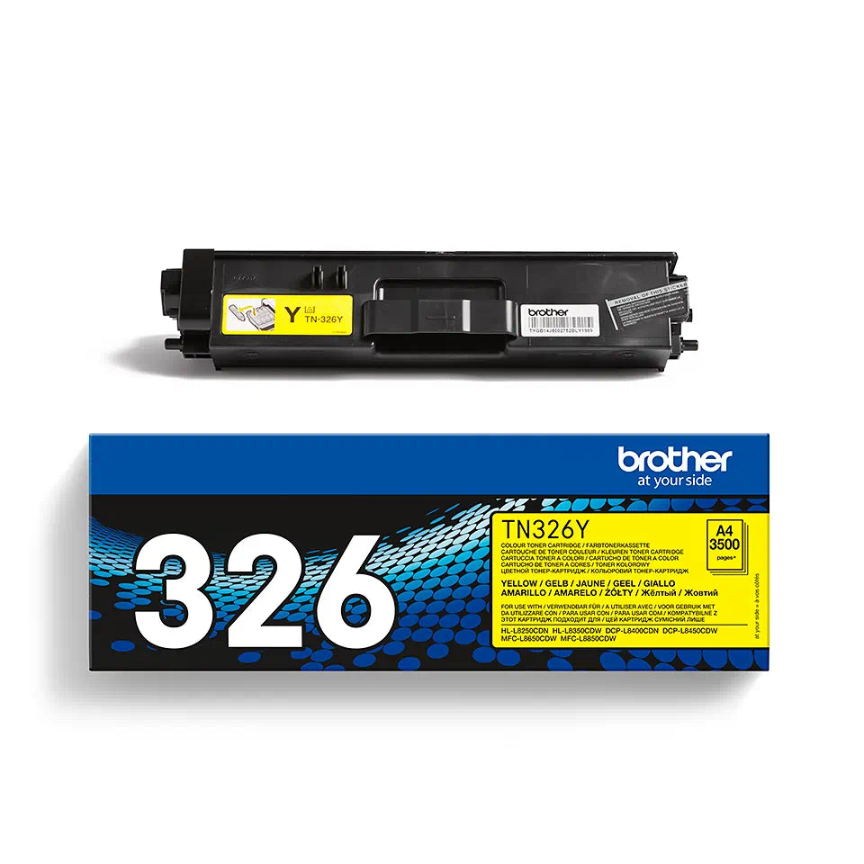 Brother TN 326 Jaune - Toner laser original