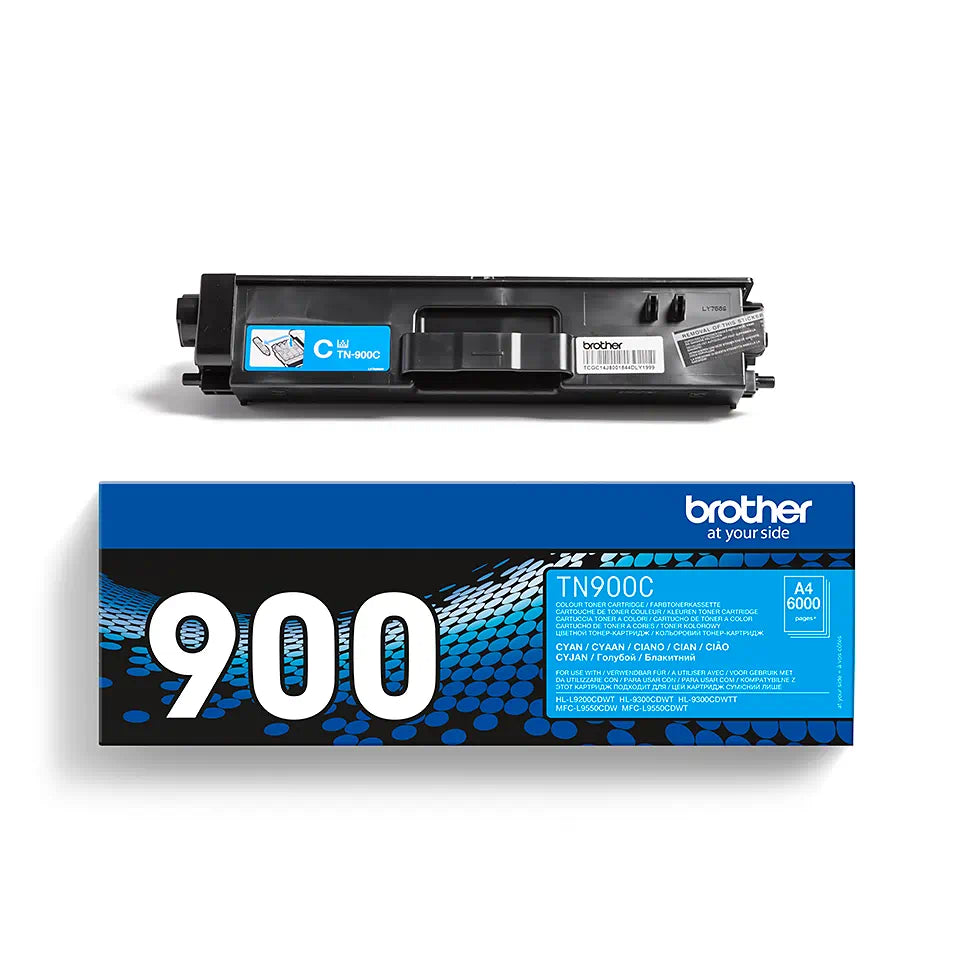 Brother TN 900 Cyan - Toner laser original
