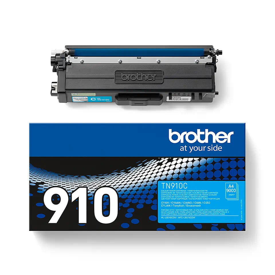 Brother TN 910 Cyan - Toner laser original
