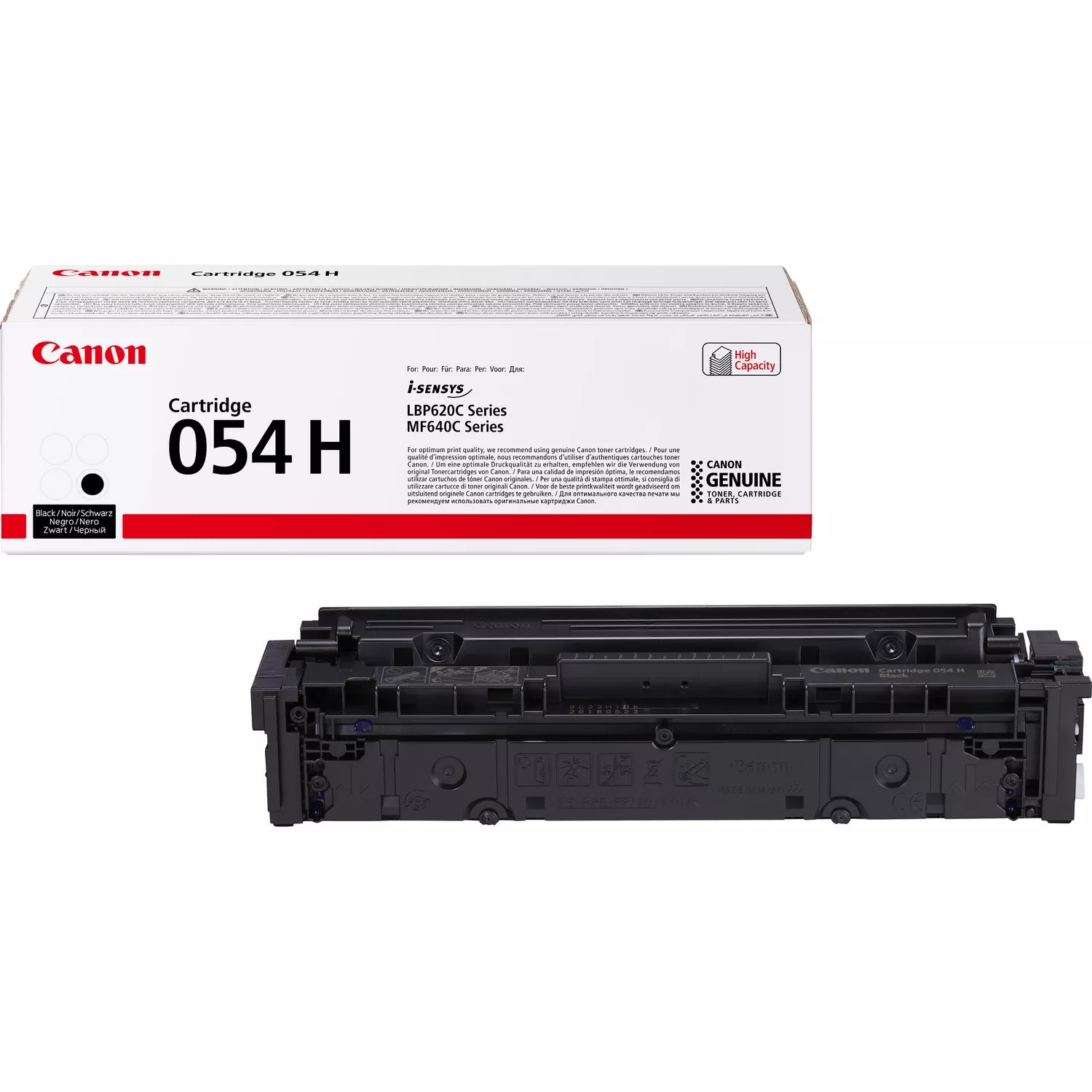 Canon 054H Noir (3028C002) - Toner d'encre originale
