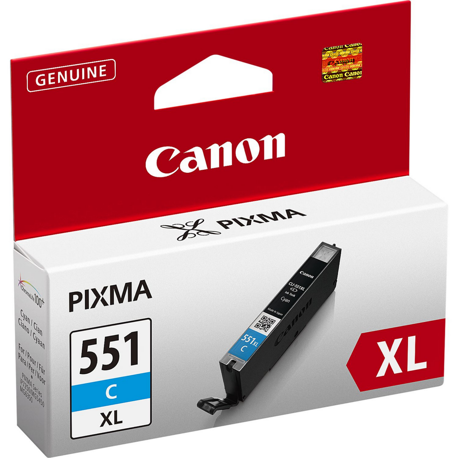 Canon CL-551 XL Cyan - Cartouche d'encre original