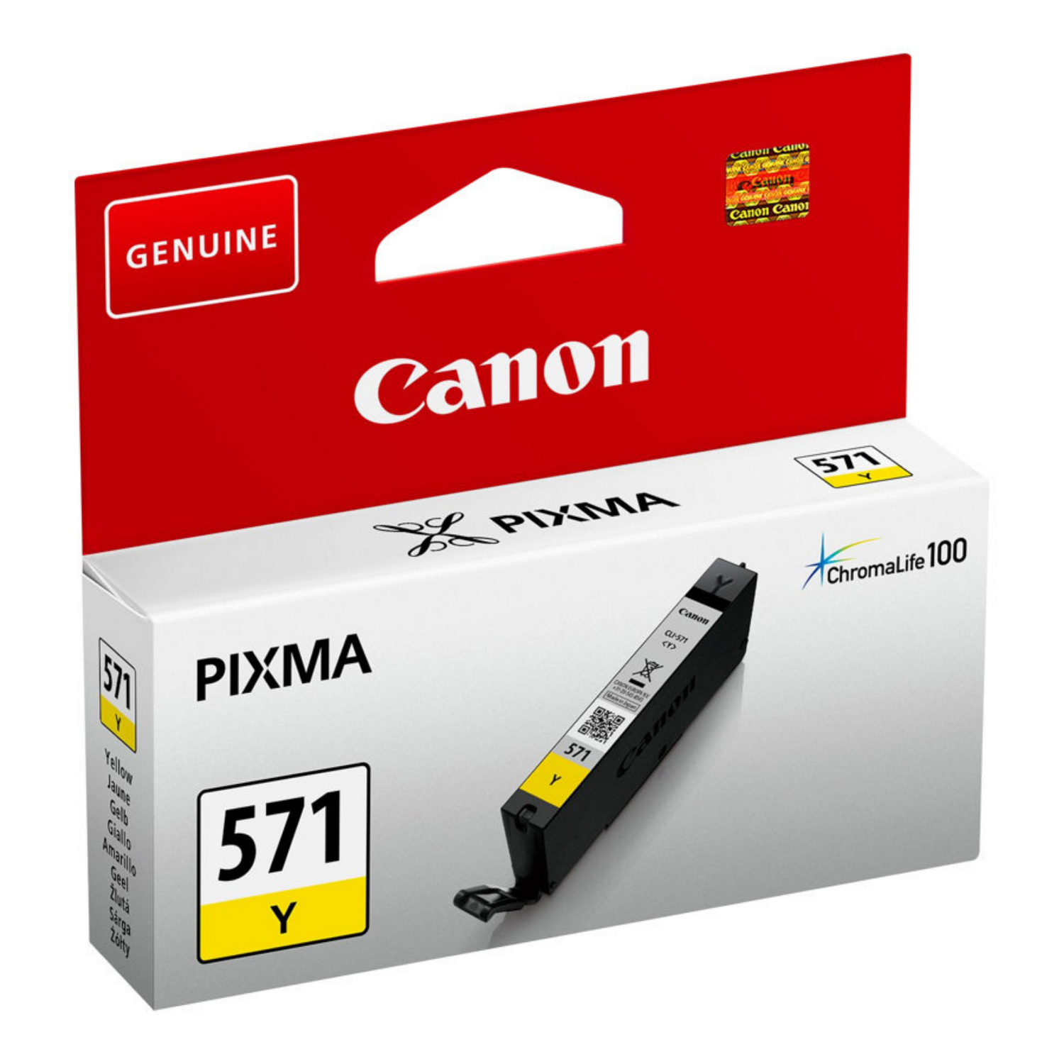 Canon CL-571 Jaune - Cartouche d'encre original