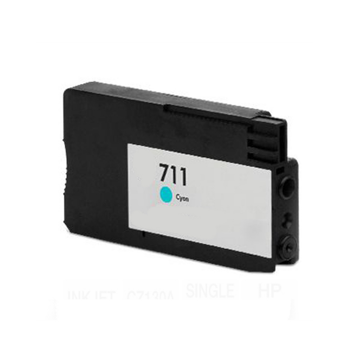Cartouche encre 711 cyan compatible HP - 26 ml pas cher