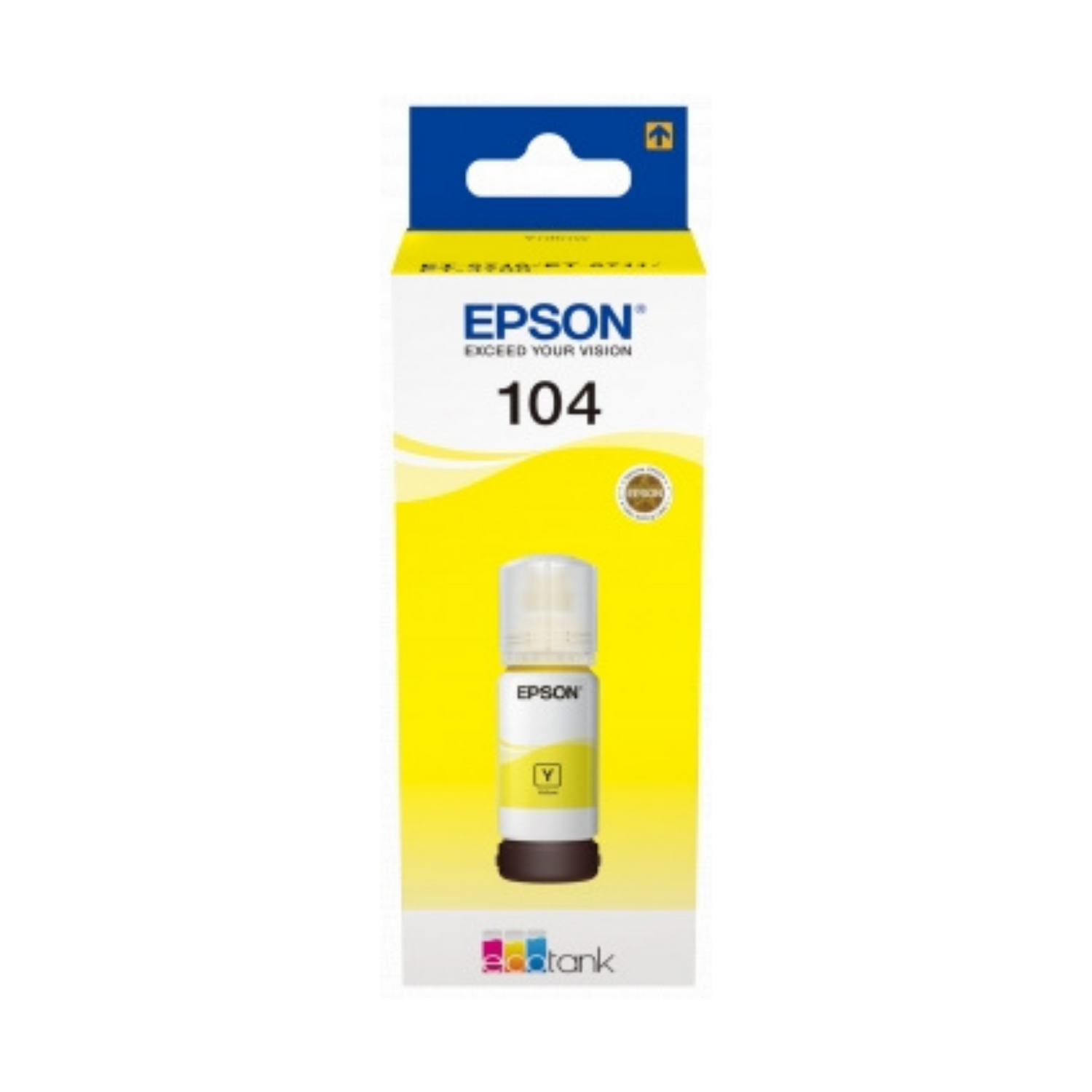 Epson 104 Jaune - Bouteille d'encre
