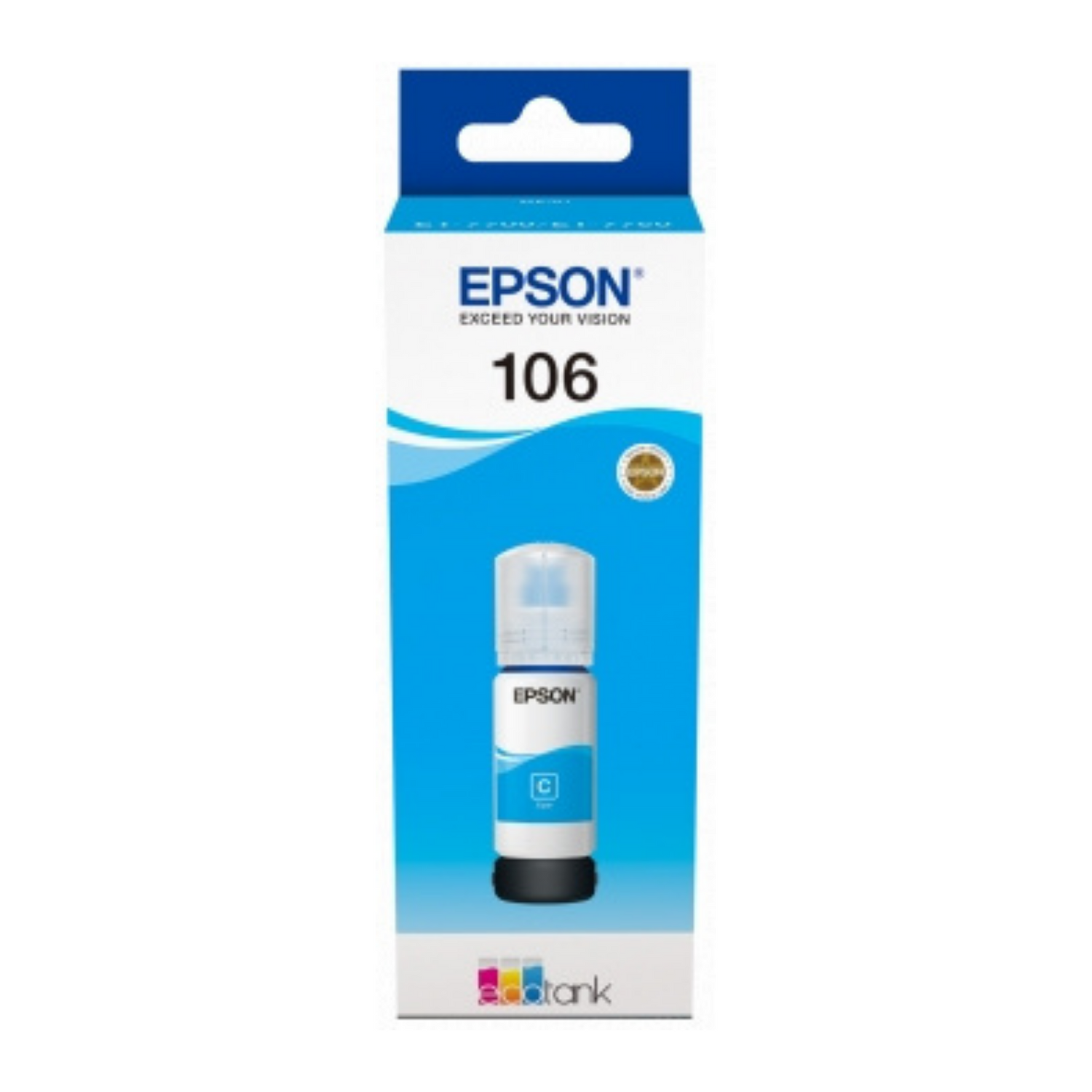 Epson 106 Cyan - Bouteille d'encre