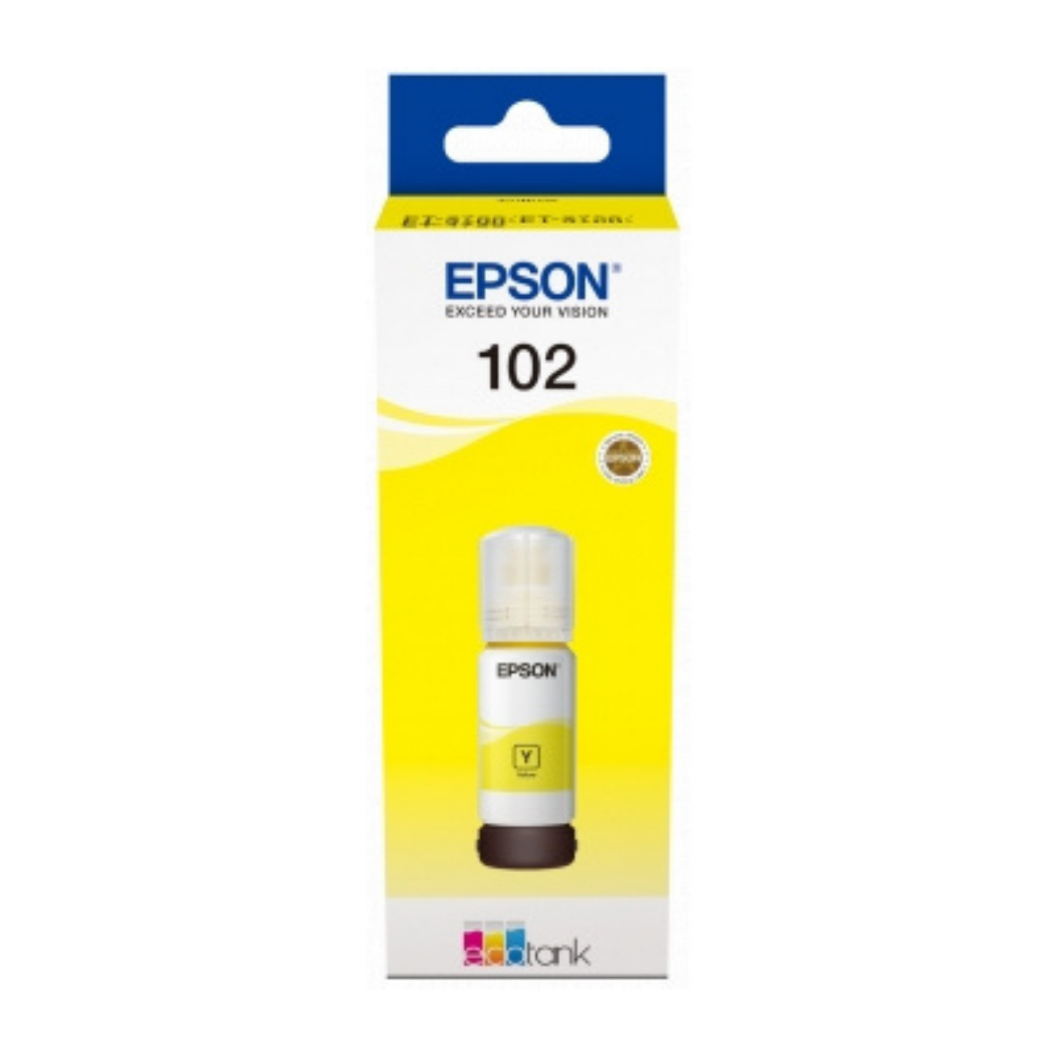 Epson 102 Jaune - Bouteille d'encre d'origine