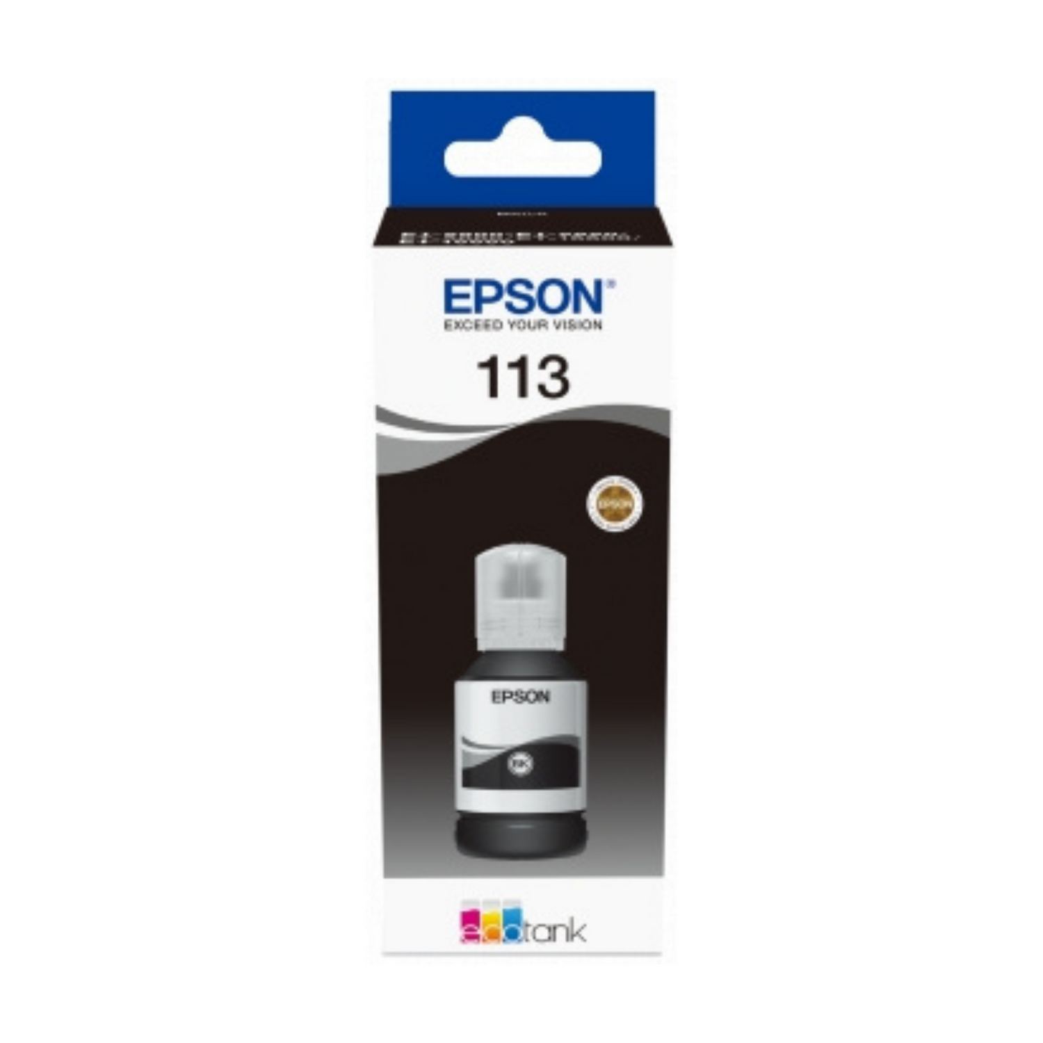 Epson 113 Noir - Bouteille d'encre d'origine