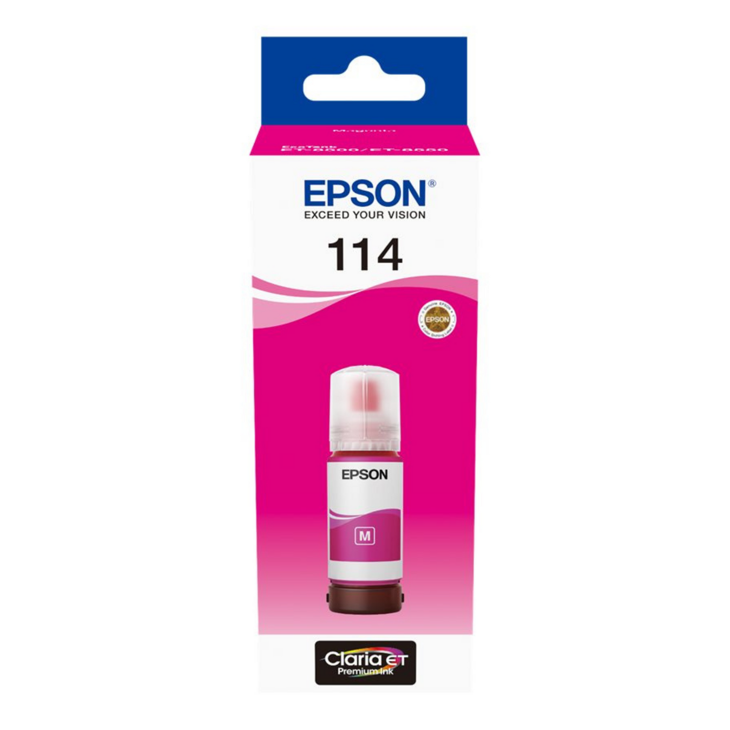 Epson 114 Magenta - Bouteille d'encre d'origine