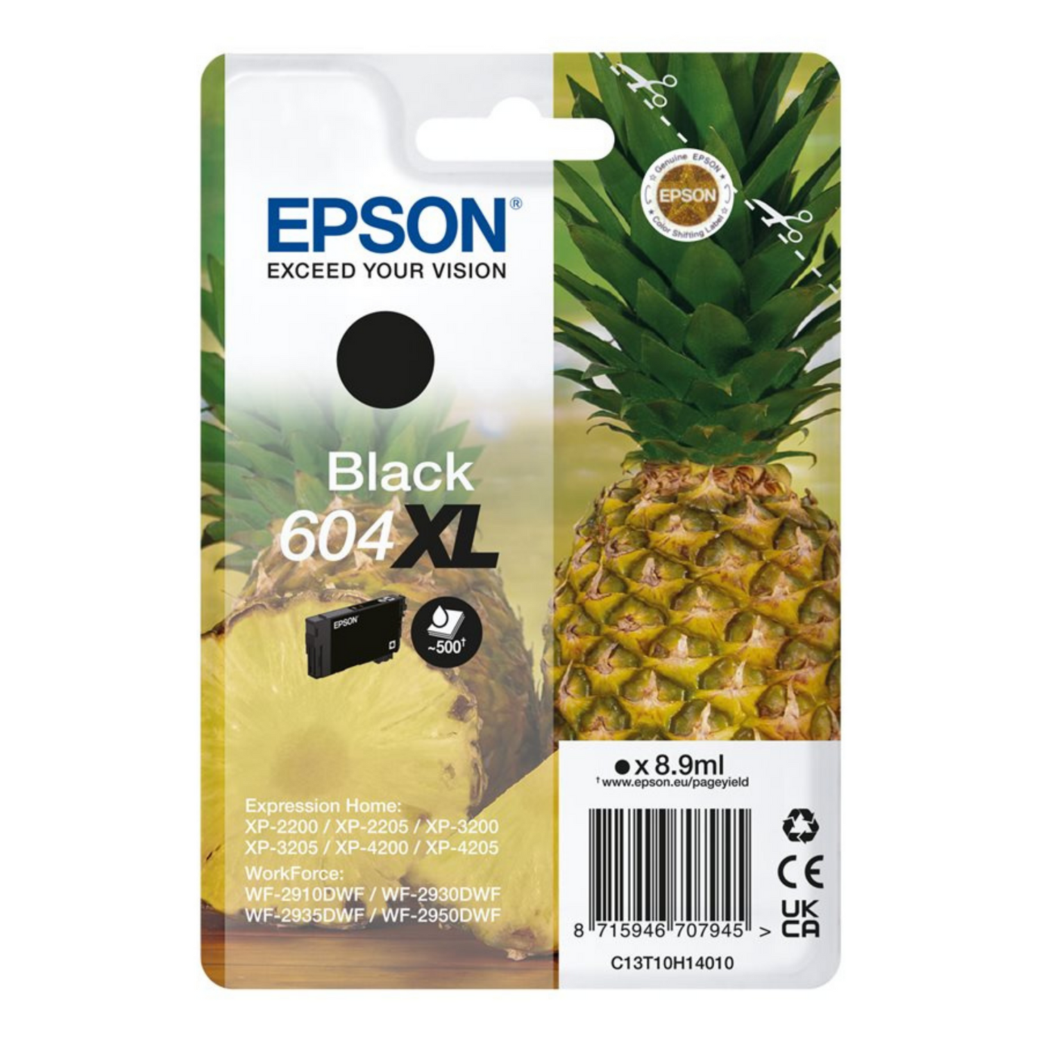 Epson 604 XL Noir - Cartouche d'encre d'origine