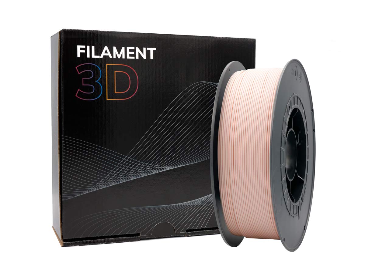 Filament 3D | Bobine 1kg - Diamètre 1,75mm - Rose Pastel