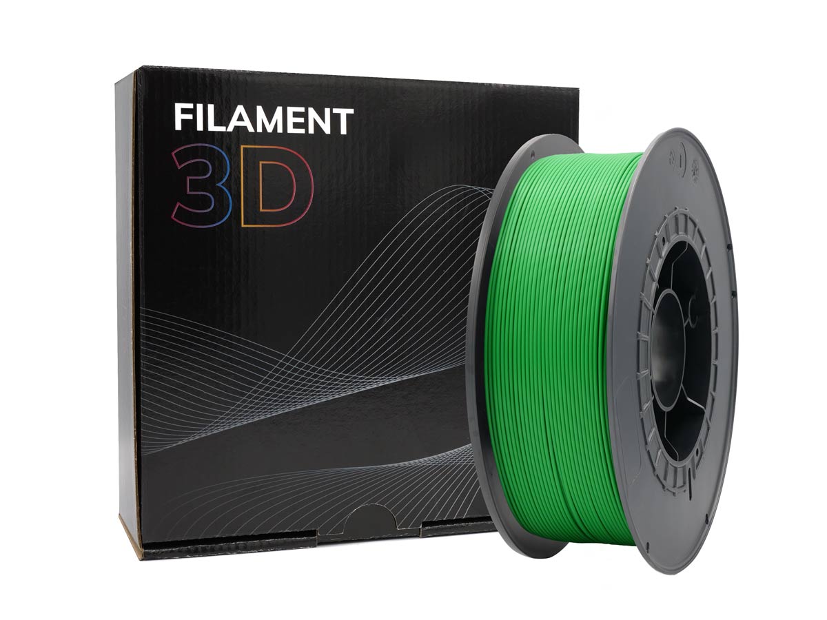 Filament 3D | Bobine 1kg - Diamètre 1,75mm - Vert