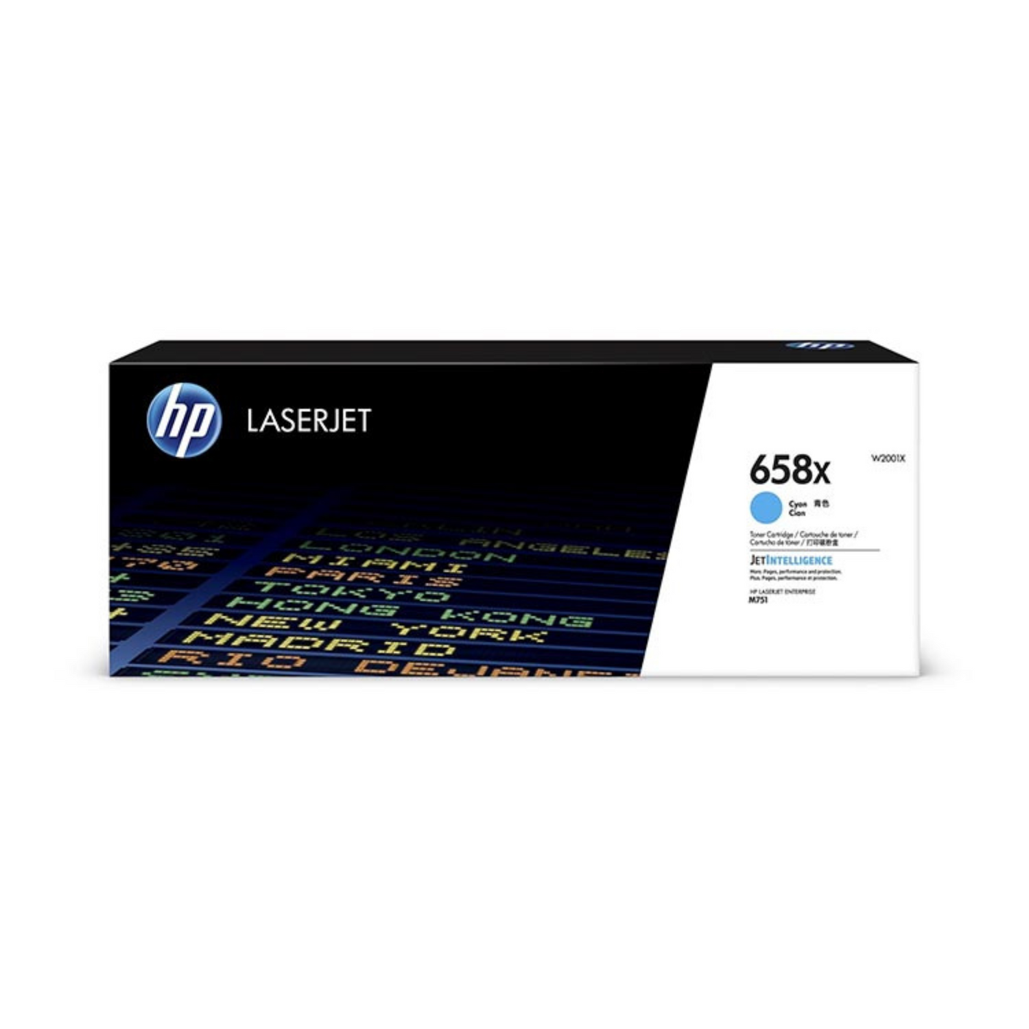 HP 658X Cyan (W2001X) - Toner d'encre original