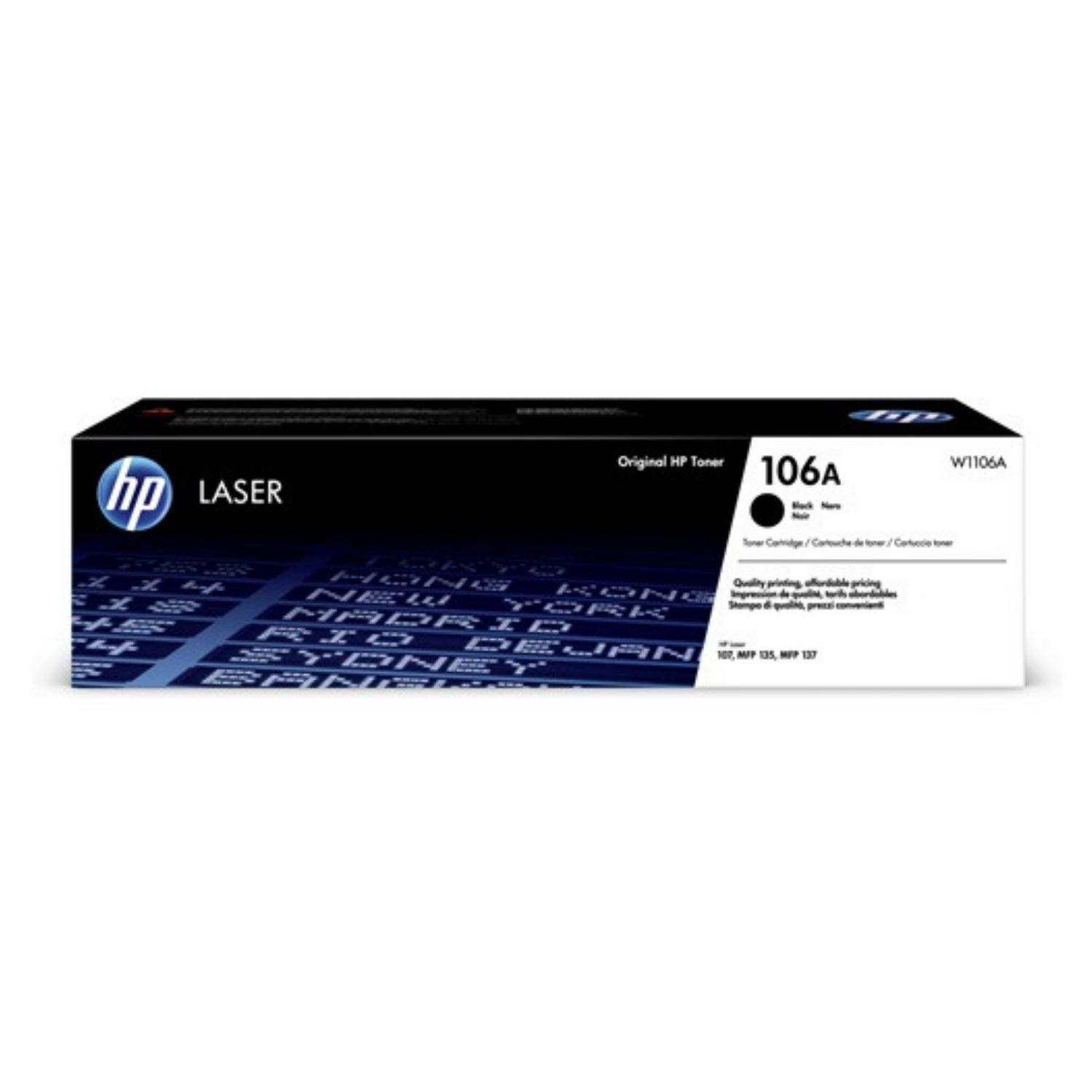 HP 106A Noir (W1106A) - Toner d'encre originale
