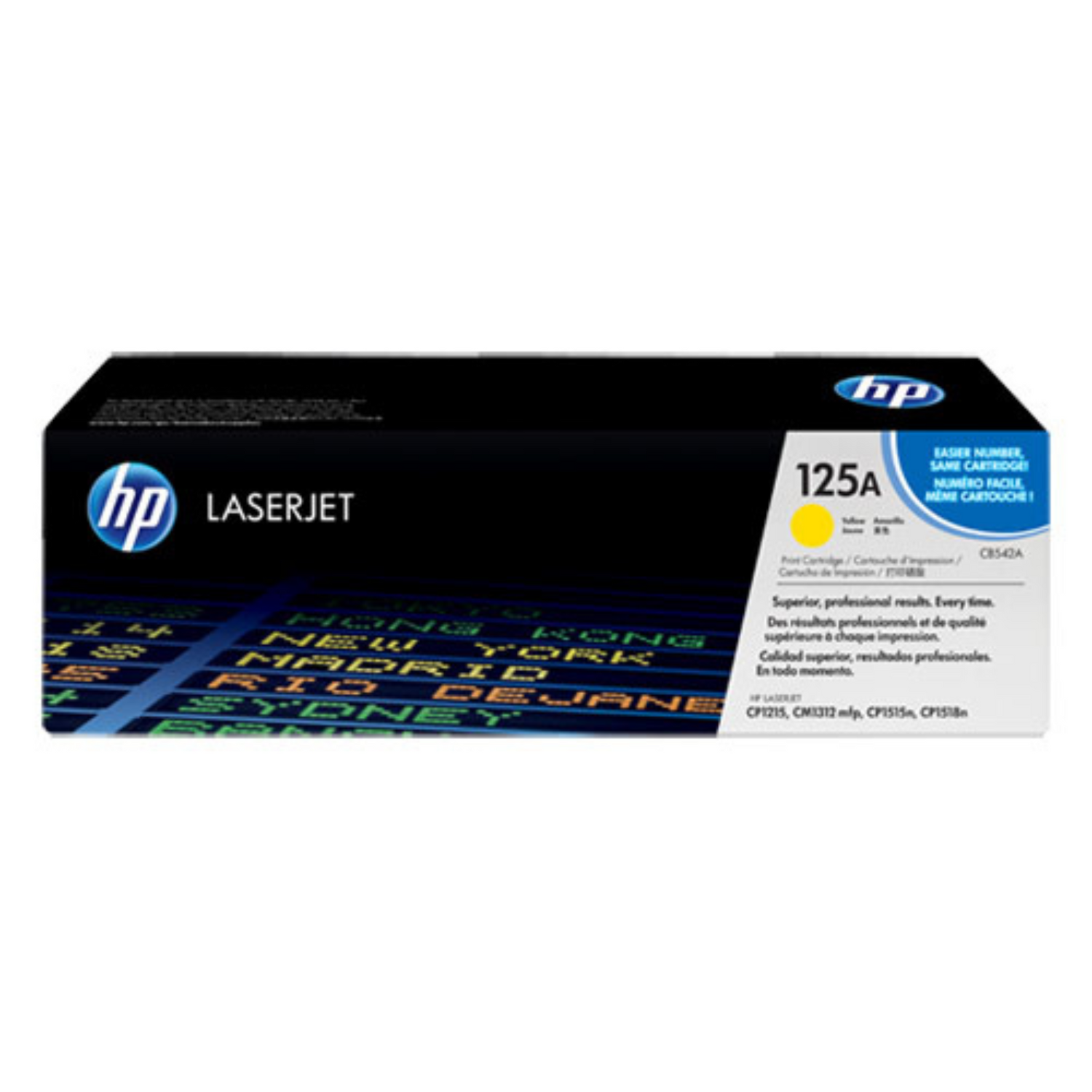 HP 125A Jaune (CB542A) - Toner d'encre originale