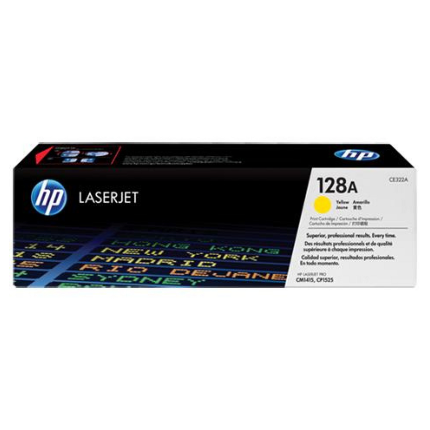 HP 128A Jaune (CE322A) - Toner d'encre originale
