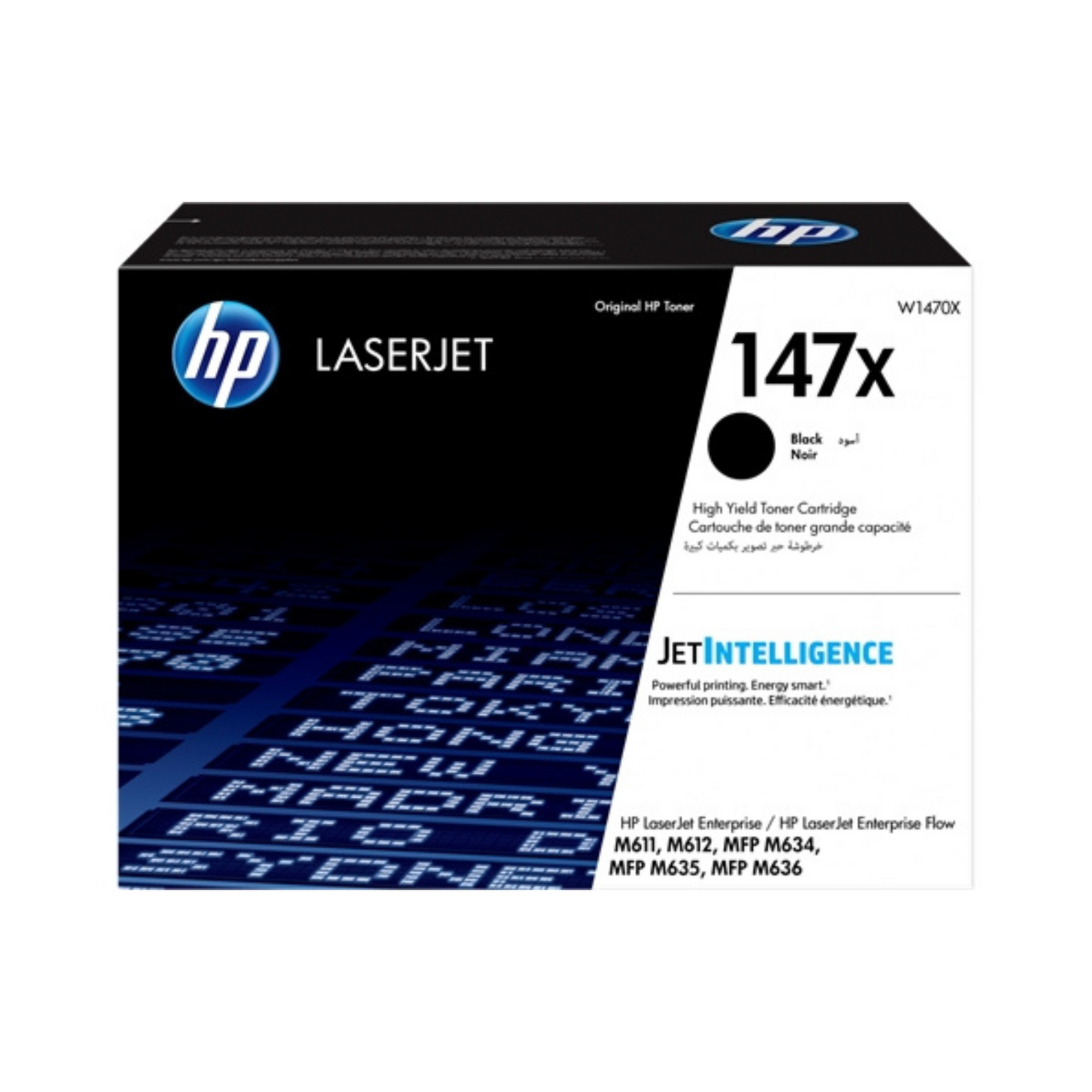 HP 147X Noir (W1470X) - Toner d'encre originale
