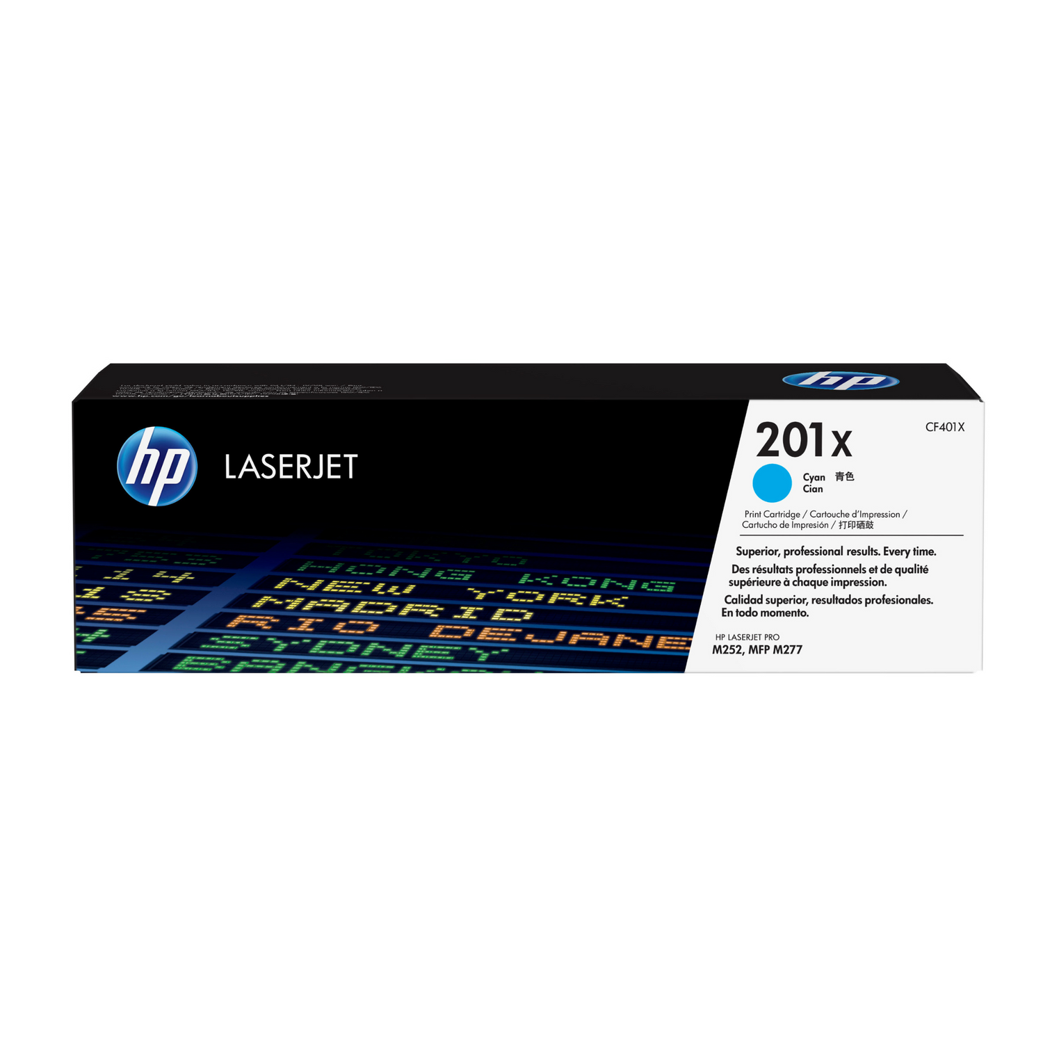 HP 201X Cyan (CF401X) - Toner d'encre originale
