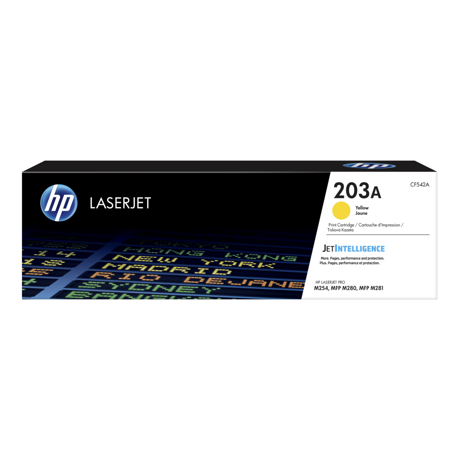 HP 203A Jaune (CF542A) - Toner d'encre originale
