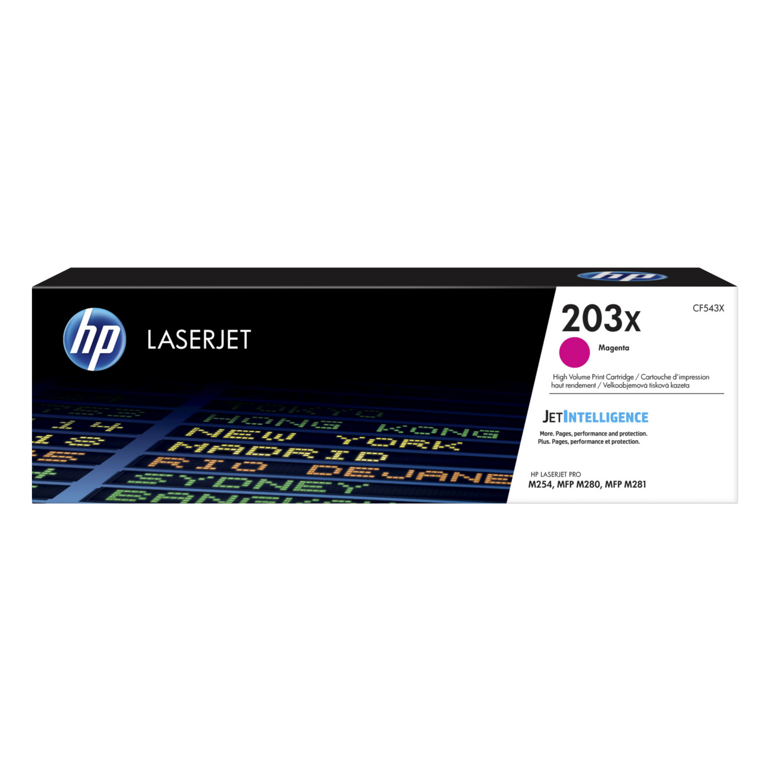 HP 203X Magenta (CF543X) - Toner d'encre originale