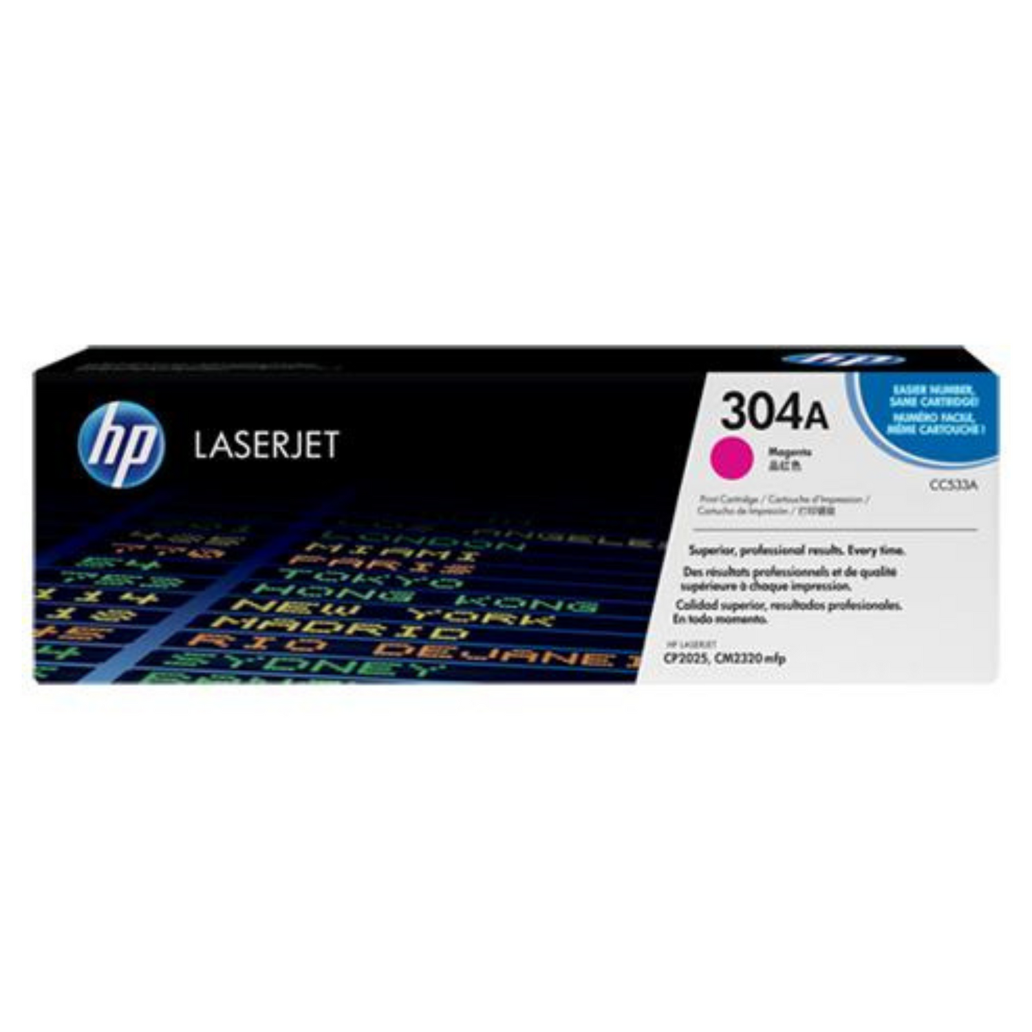 HP 304A Magenta (CC533A) - Toner d'encre original