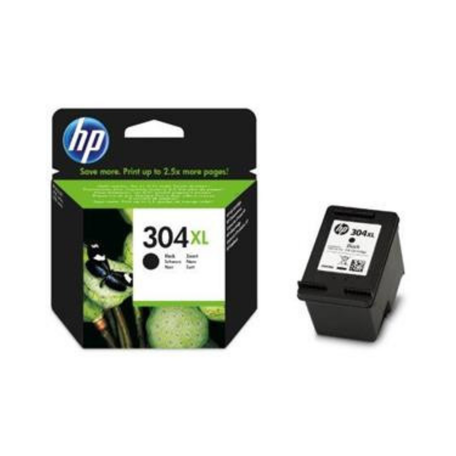 HP 304 XL Noir (N9K08AE) - Cartouche d'encre original