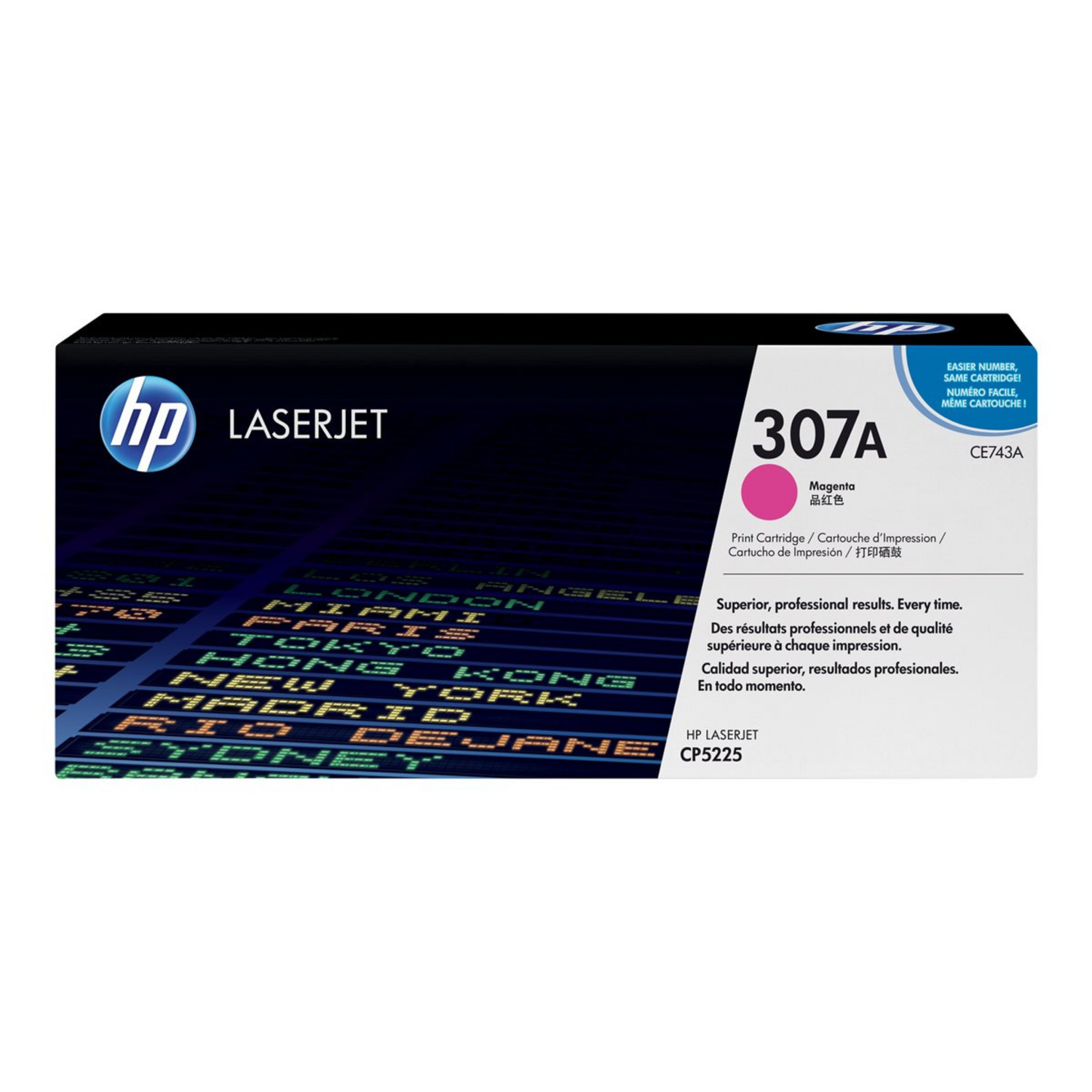HP 307A Magenta (CE743A) - Toner d'encre original