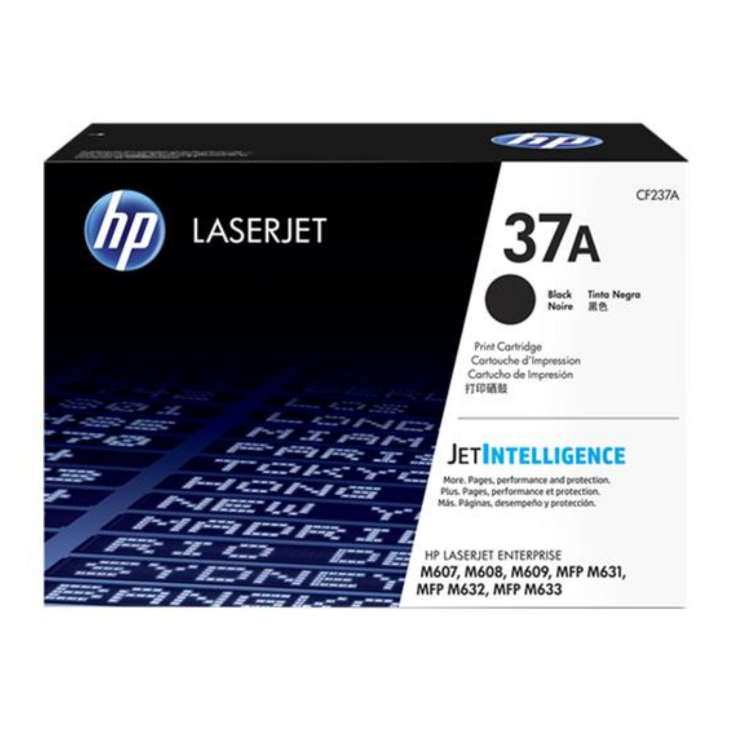 HP 37A Noir (CF237A) - Toner d'encre original