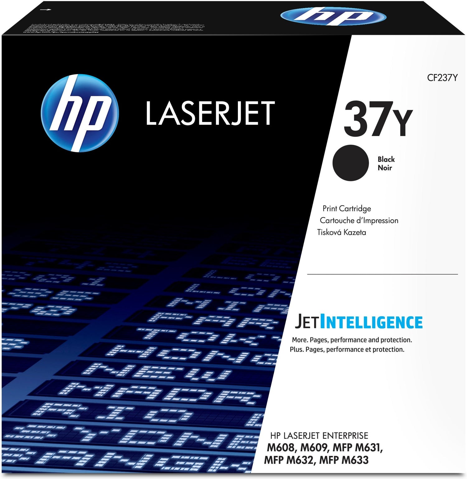 HP 37Y Noir (CF237Y) - Toner d'encre original