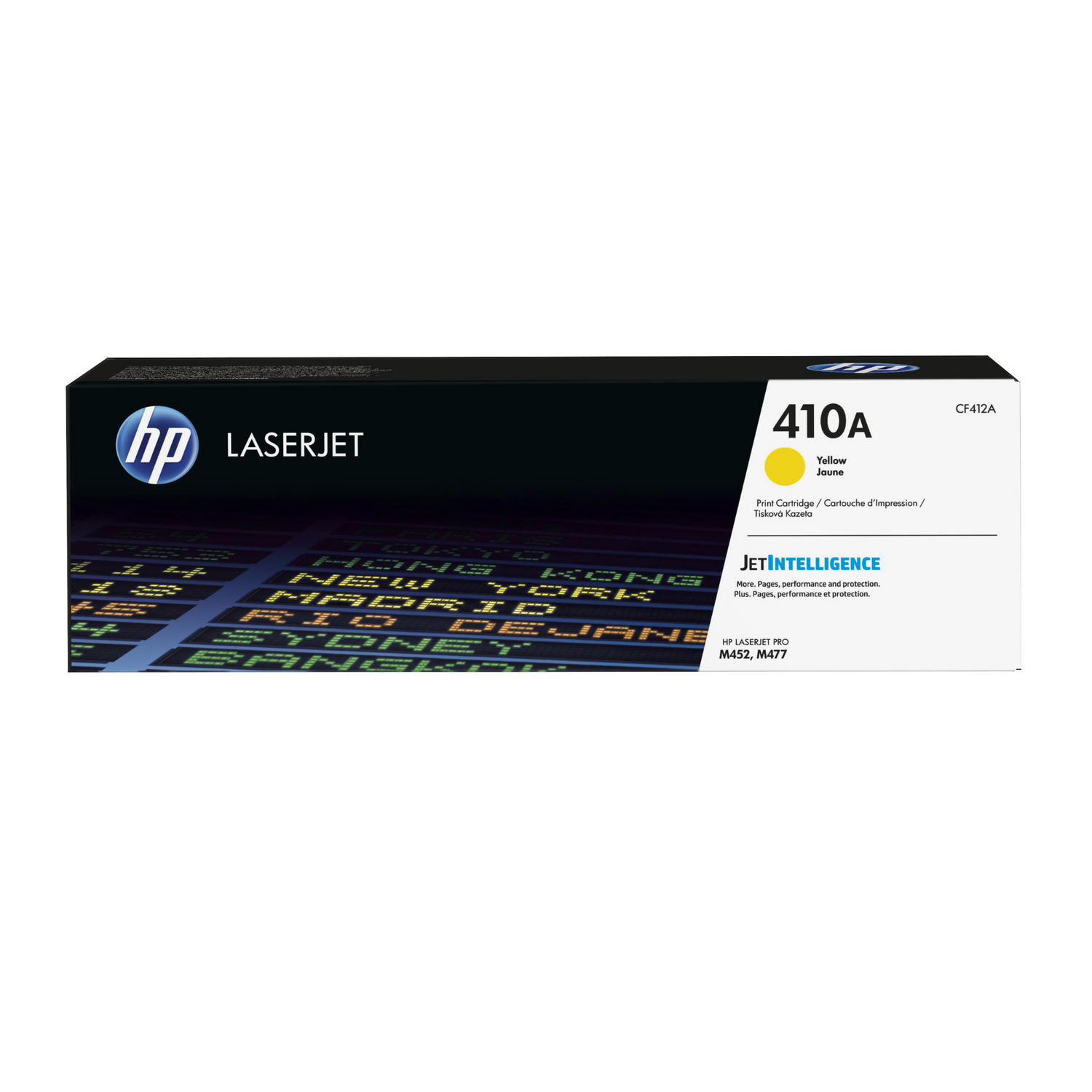 HP 410A Jaune (CF412A) - Toner d'encre original