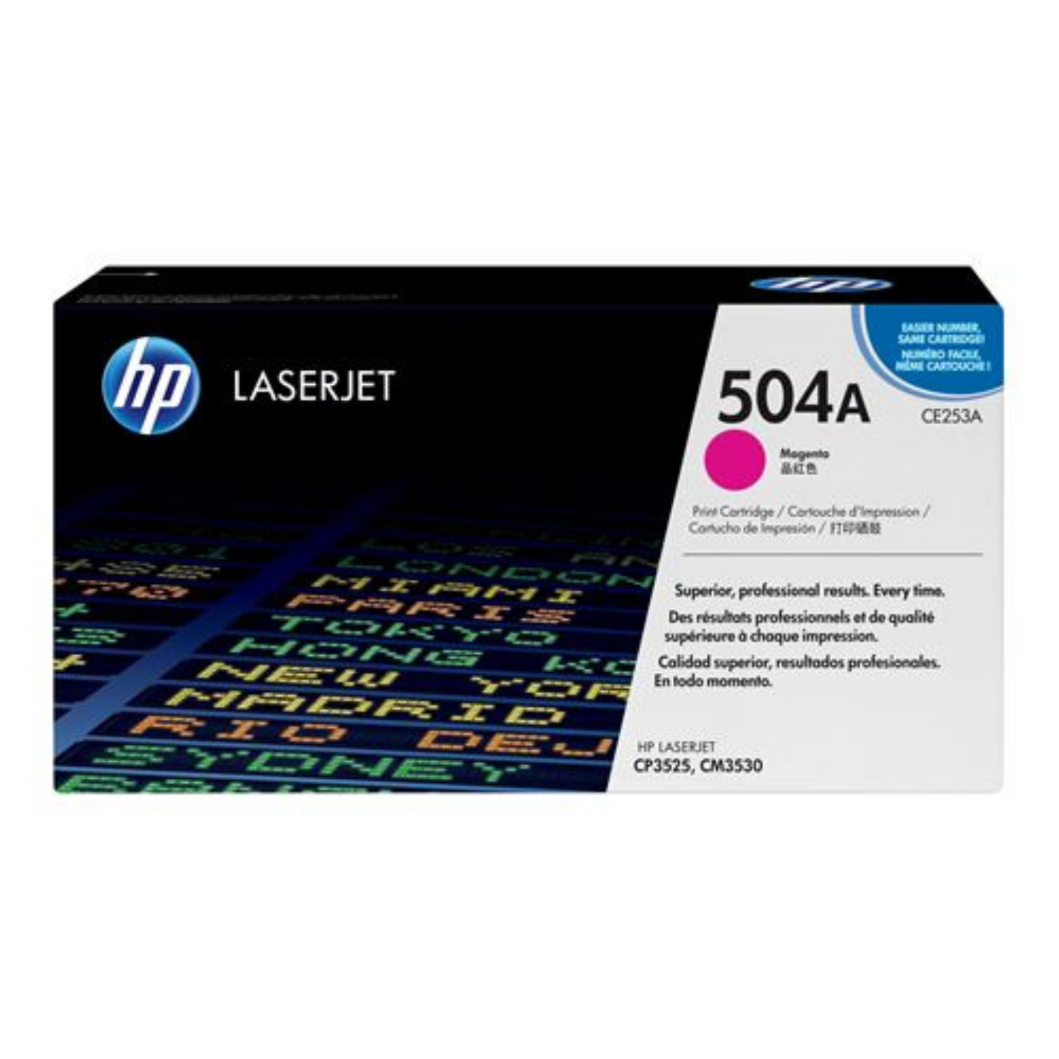 HP 504A Magenta (CE253A) - Toner d'encre original