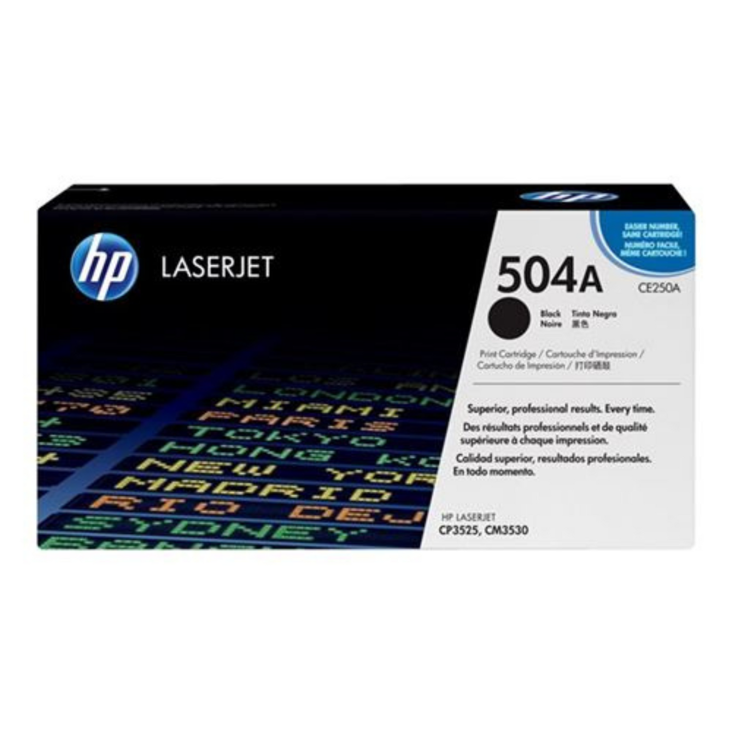 HP 504A Noir (CE250A) - Toner d'encre original